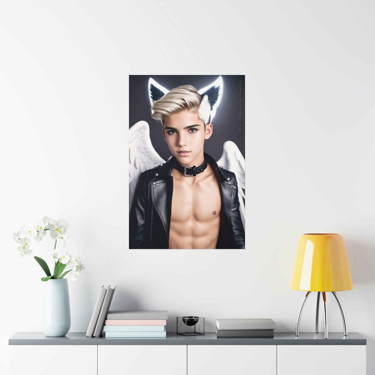 Angels Have No Age - Poster Print, Home, Art, Youth