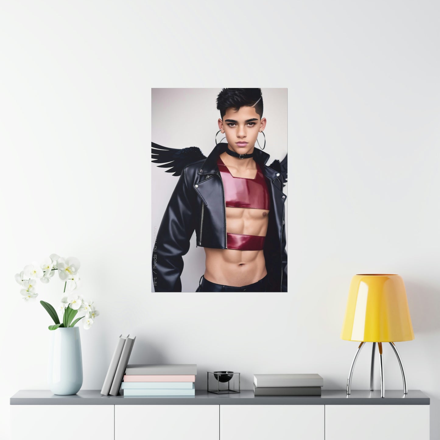 Angels Have No Race - Poster Print, Home, Art, Youth