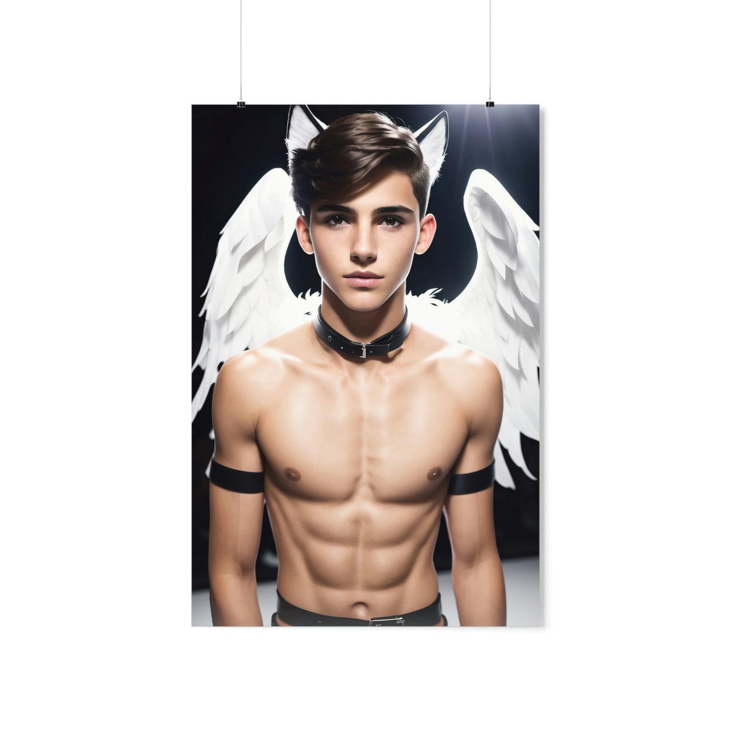 Angels Have No Gender - Poster Print, Home, Art, Youth