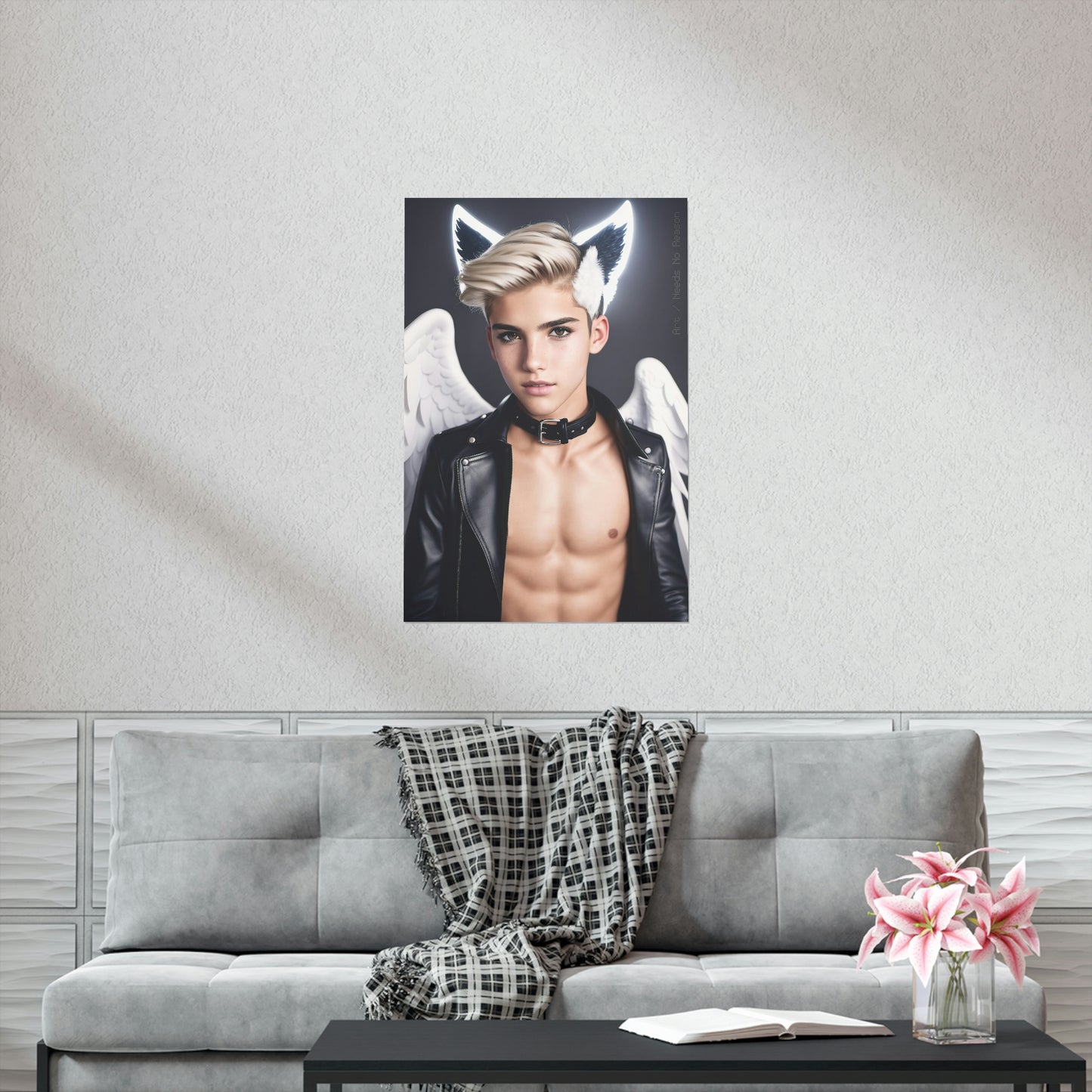 Angels Have No Age - Poster Print, Home, Art, Youth