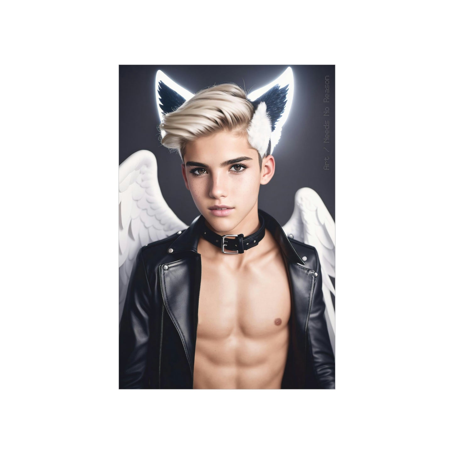 Angels Have No Age - Poster Print, Home, Art, Youth