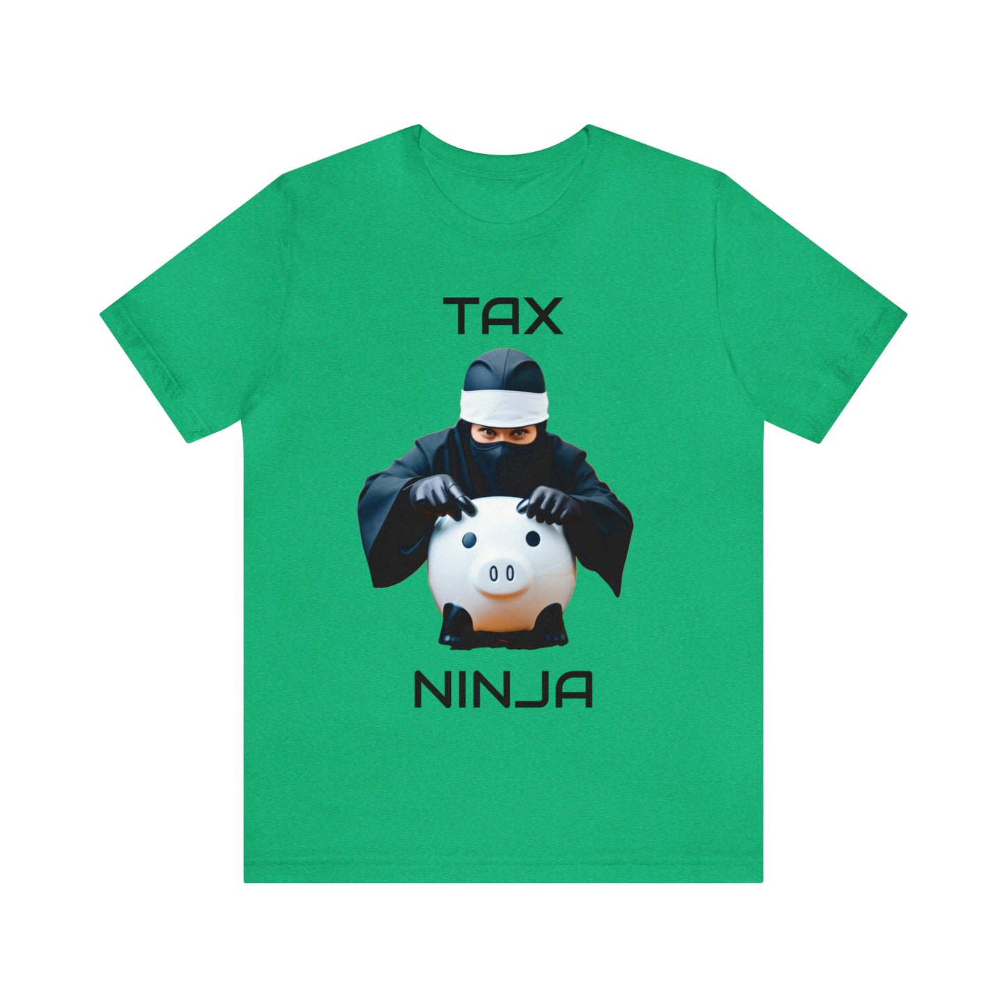 Tax Ninja - Master of Deduction - Unisex Multi-color Jersey Short Sleeve Tee, Professional, Gift, Funny