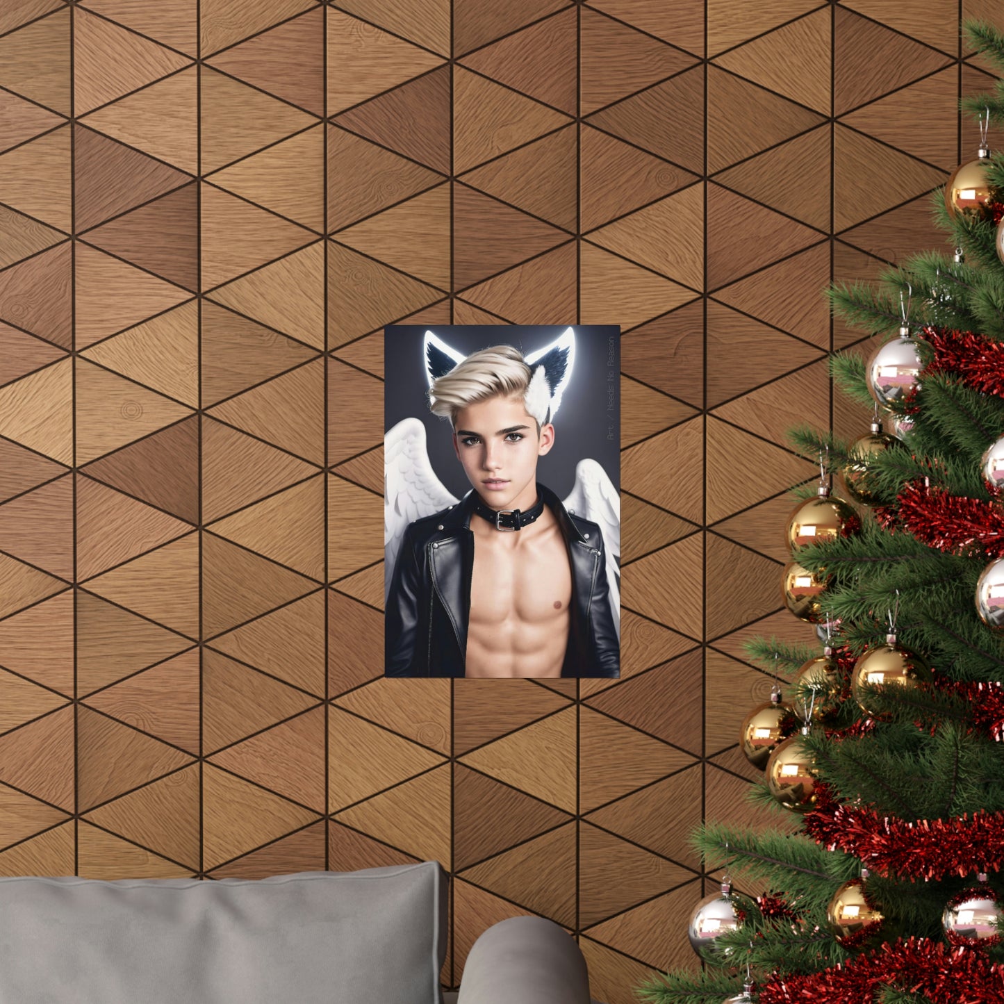 Angels Have No Age - Poster Print, Home, Art, Youth