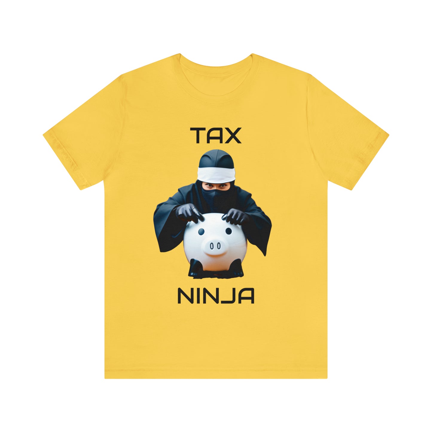Tax Ninja - Master of Deduction - Unisex Multi-color Jersey Short Sleeve Tee, Professional, Gift, Funny