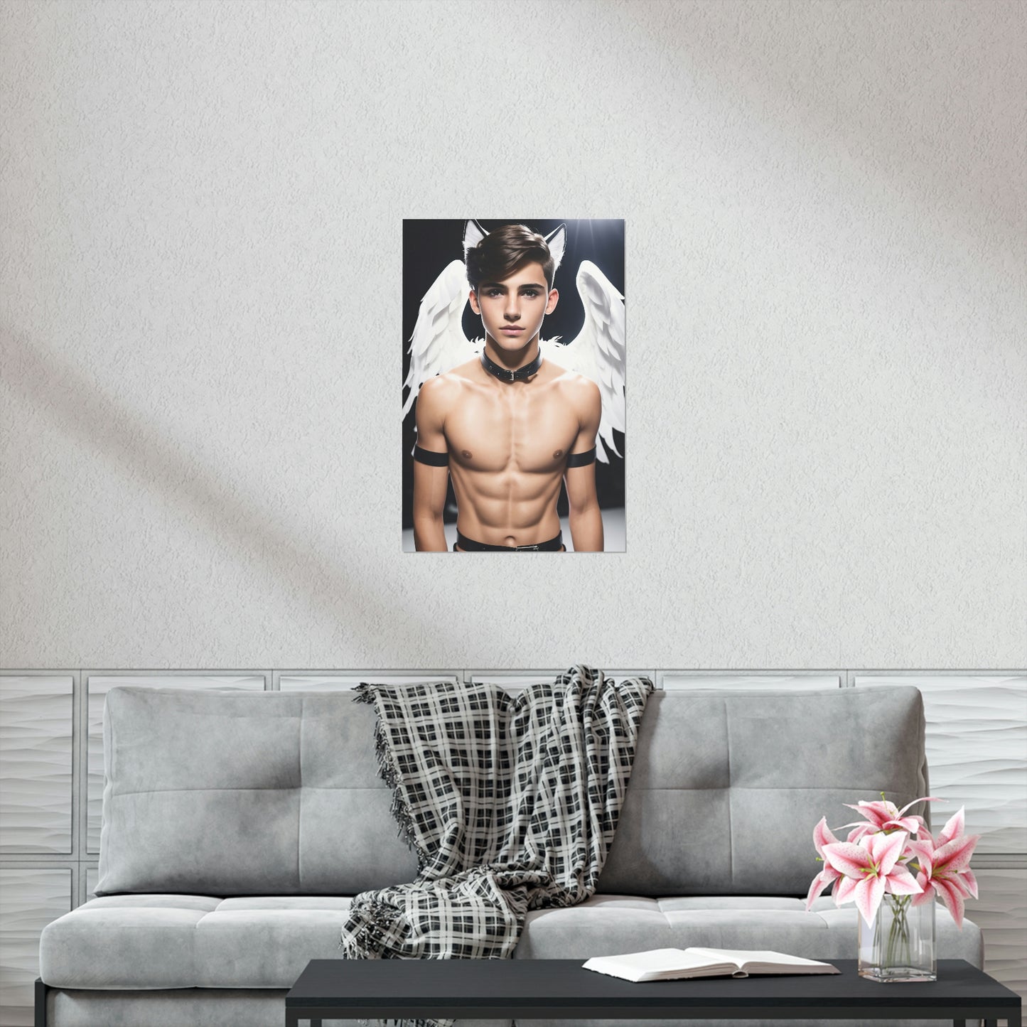 Angels Have No Gender - Poster Print, Home, Art, Youth