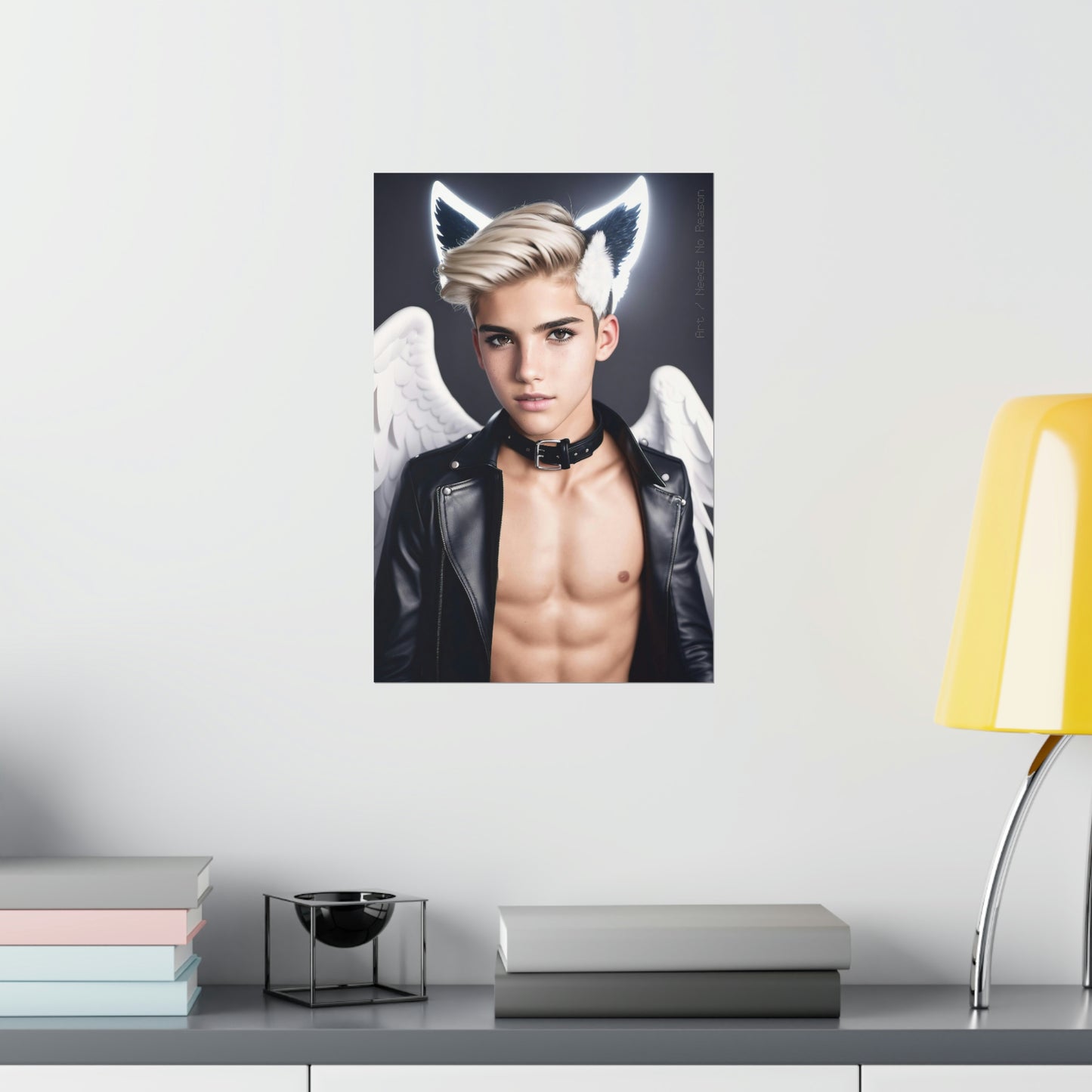 Angels Have No Age - Poster Print, Home, Art, Youth