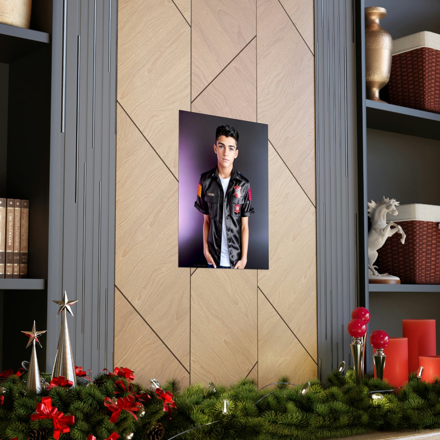 Fight the Fire, Save the Lives - Poster Print, Home, Inspirational Art, Profession, Life Mission, Youth