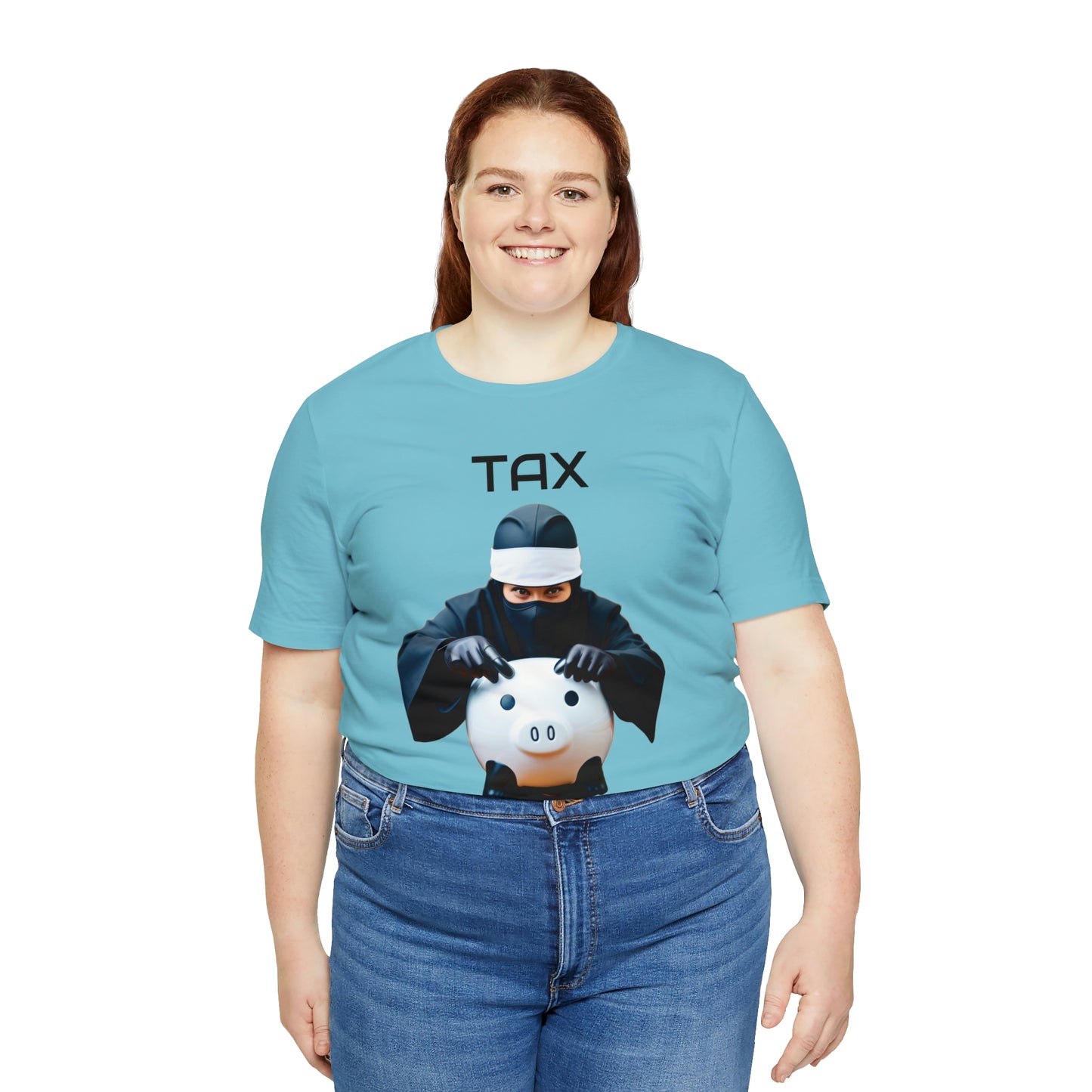 Tax Ninja - Master of Deduction - Unisex Multi-color Jersey Short Sleeve Tee, Professional, Gift, Funny