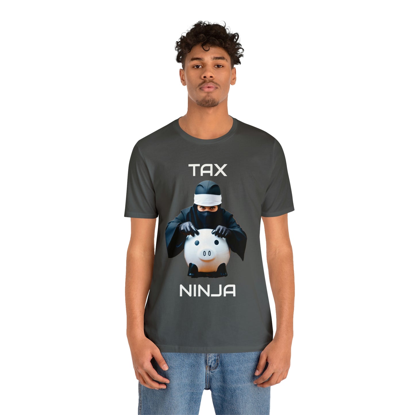 Tax Ninja - Master of Deduction - Unisex Multi-color Jersey Short Sleeve Tee, Professional, Gift, Funny