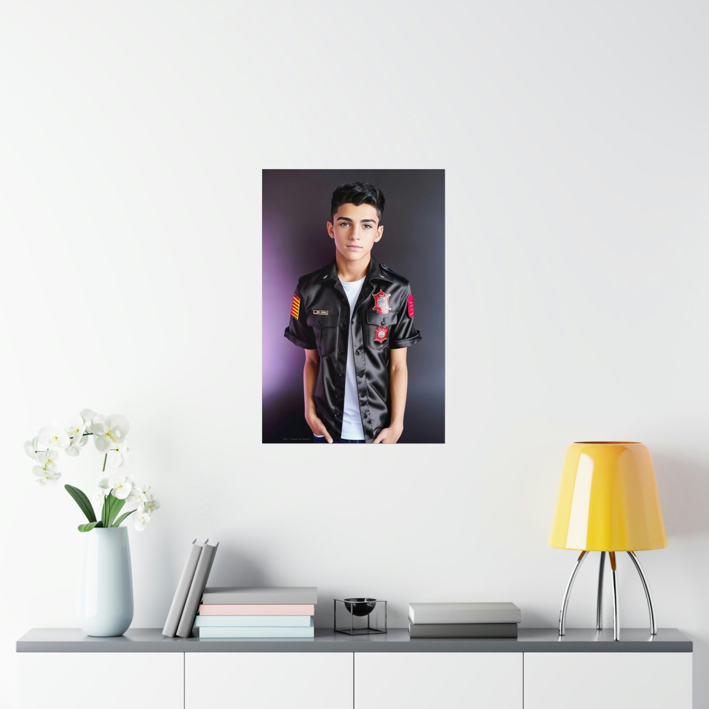 Fight the Fire, Save the Lives - Poster Print, Home, Inspirational Art, Profession, Life Mission, Youth