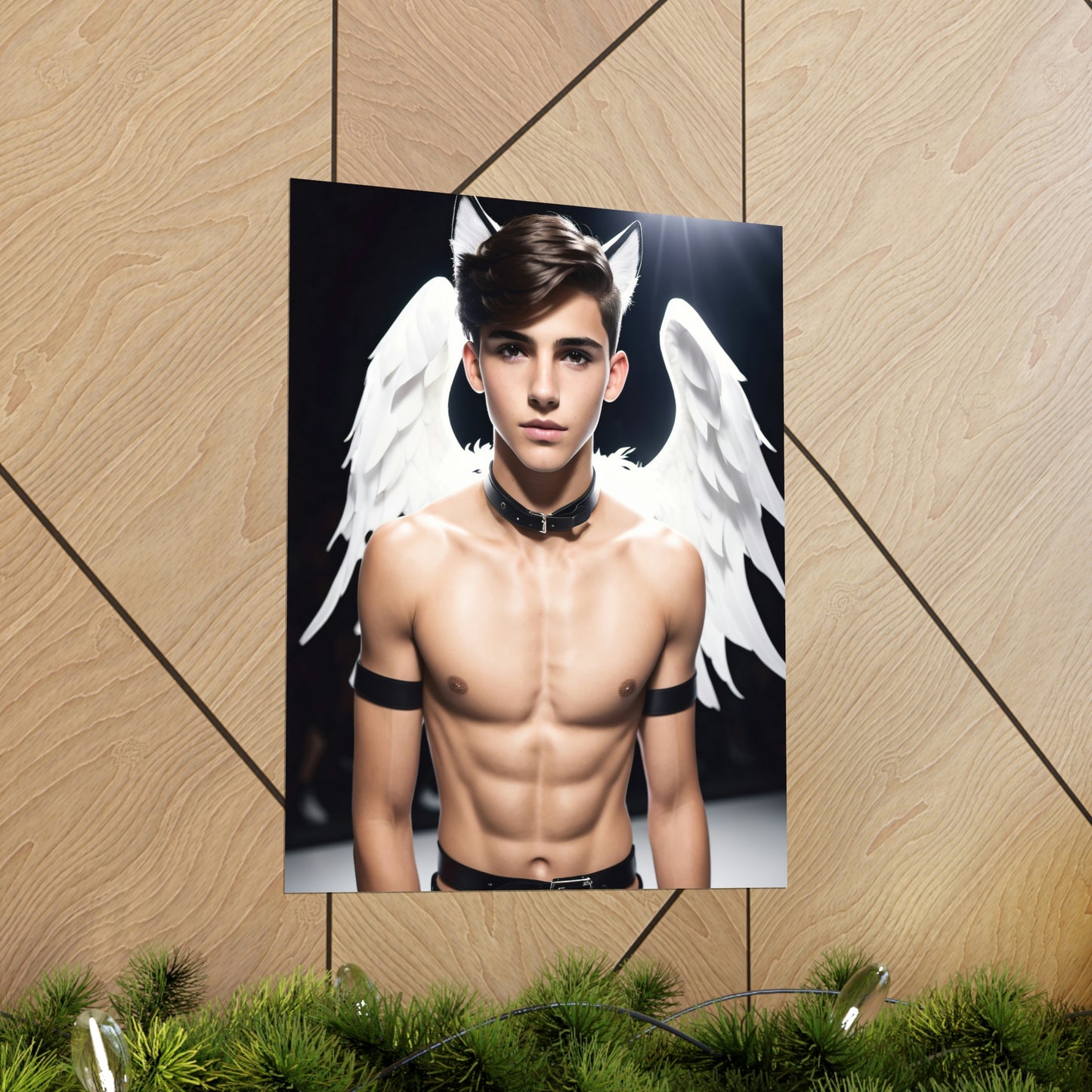 Angels Have No Gender - Poster Print, Home, Art, Youth