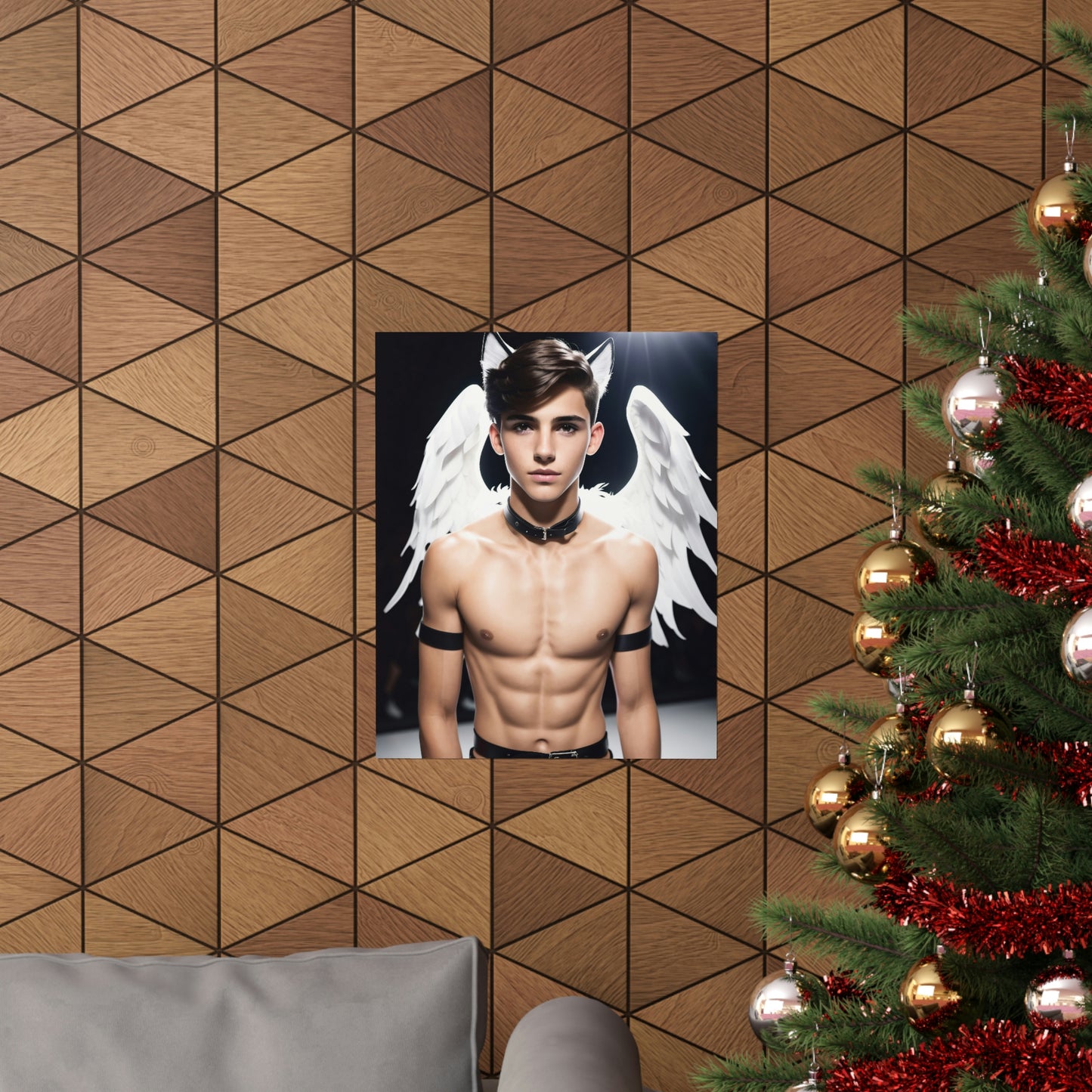 Angels Have No Gender - Poster Print, Home, Art, Youth