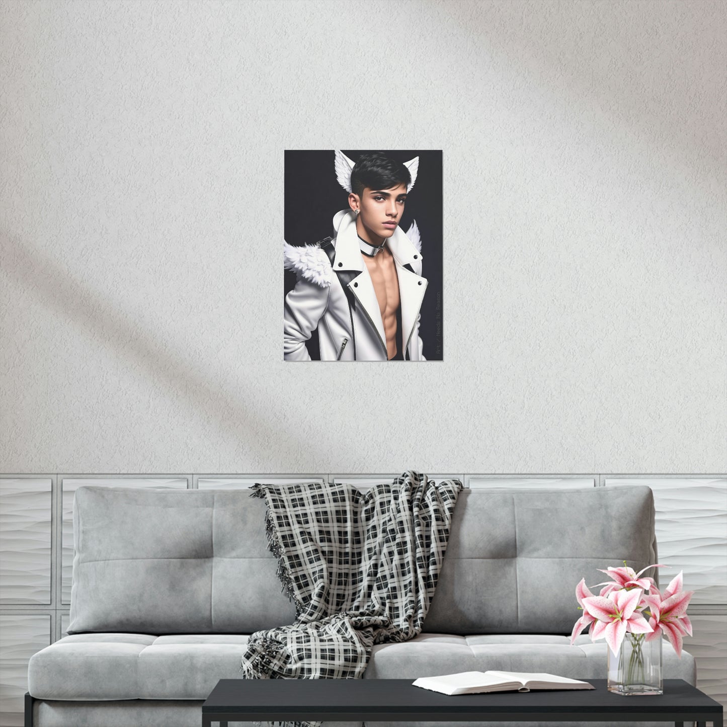 Angels Have No Color - Poster Print, Home, Art, Youth