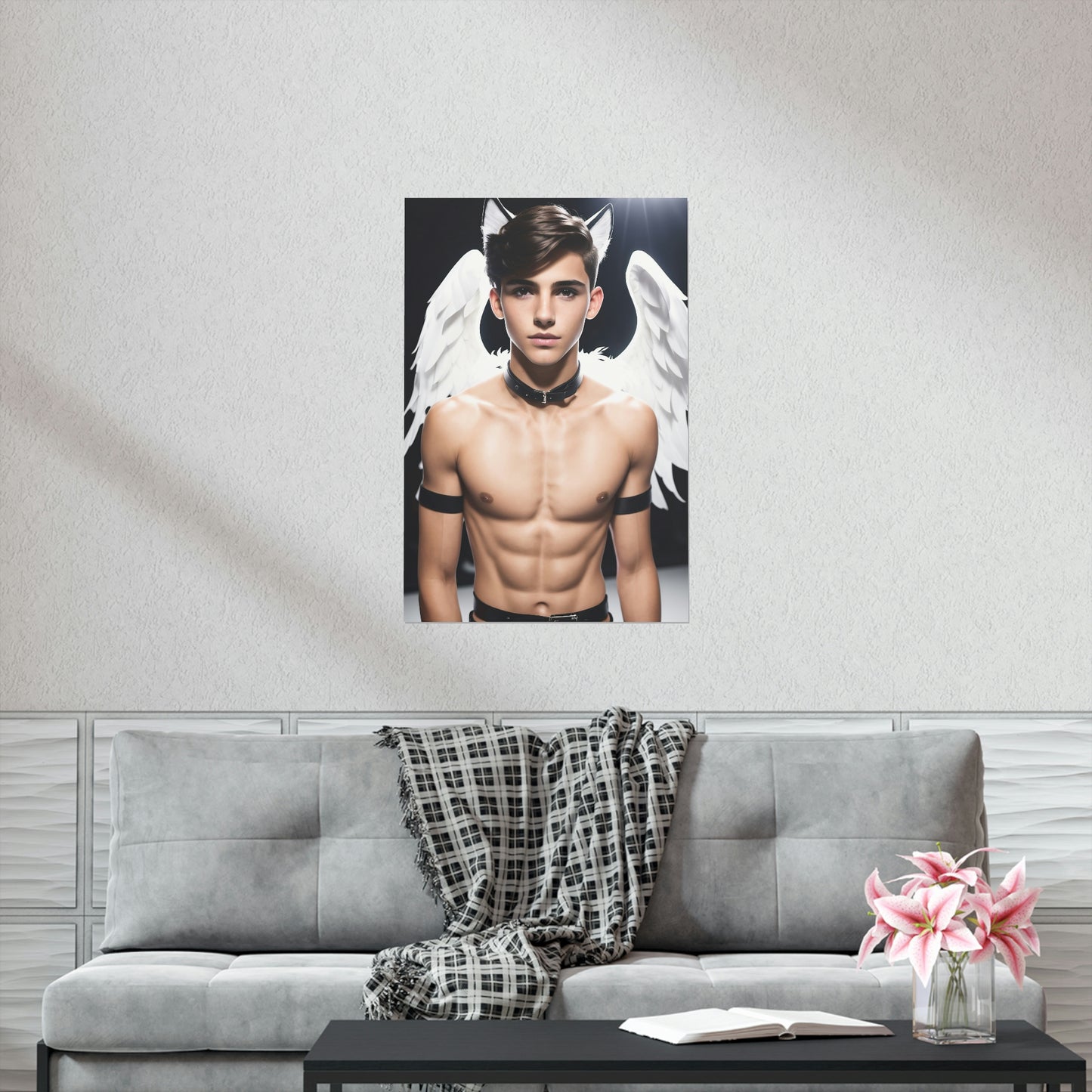 Angels Have No Gender - Poster Print, Home, Art, Youth