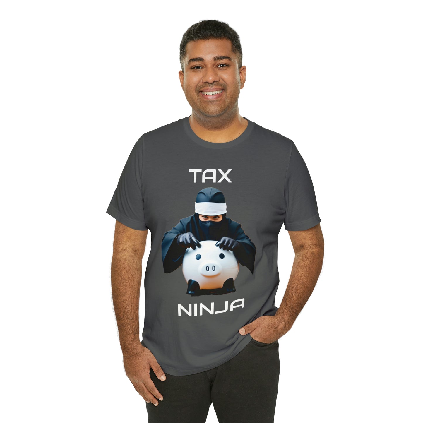 Tax Ninja - Master of Deduction - Unisex Multi-color Jersey Short Sleeve Tee, Professional, Gift, Funny