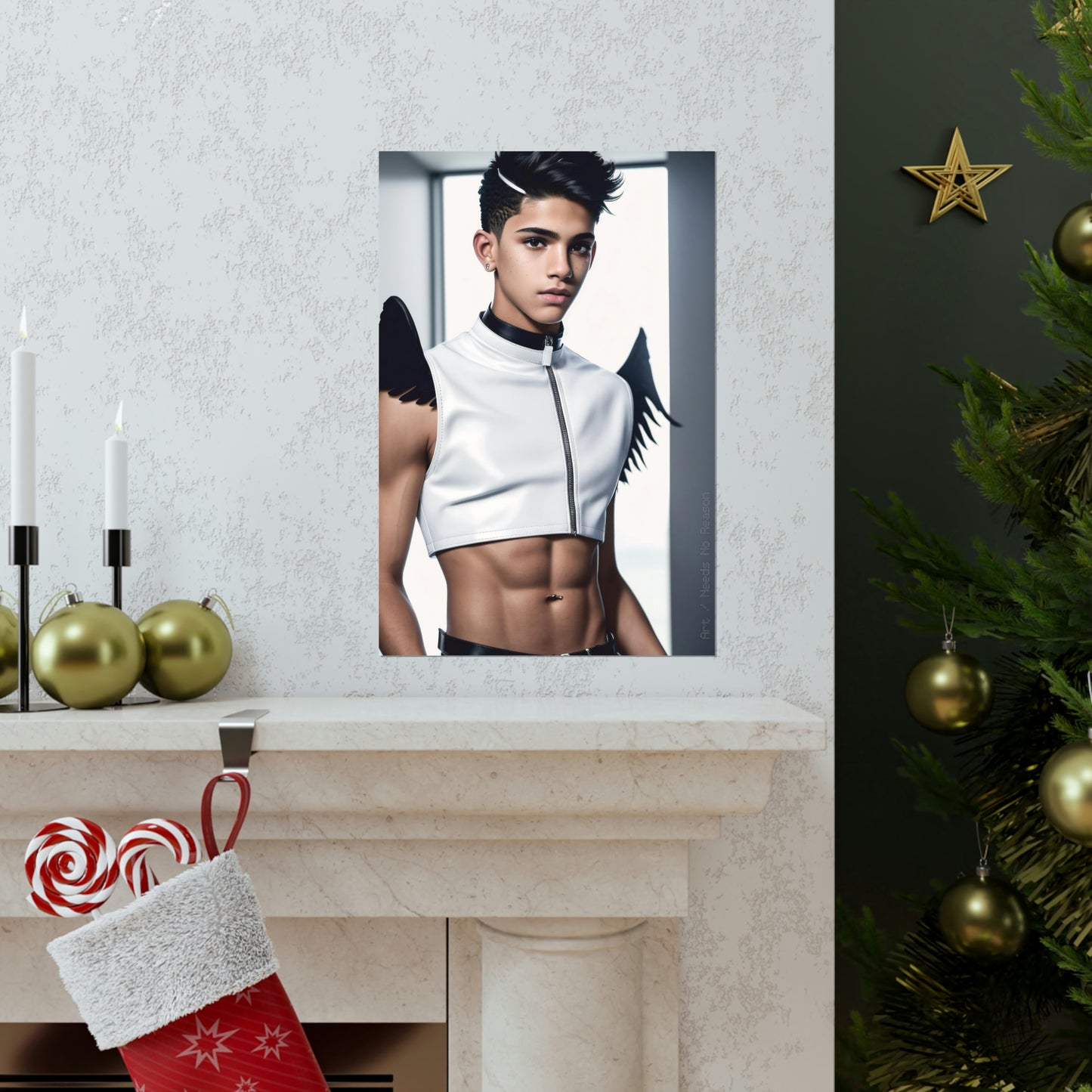 Angels Have No Limits - Poster Print, Home, Art, Youth