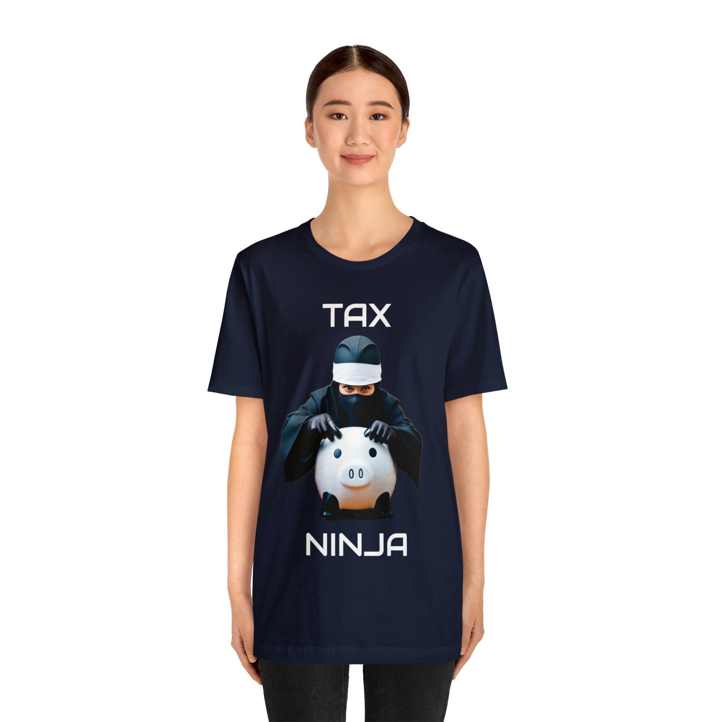 Tax Ninja - Master of Deduction - Unisex Multi-color Jersey Short Sleeve Tee, Professional, Gift, Funny