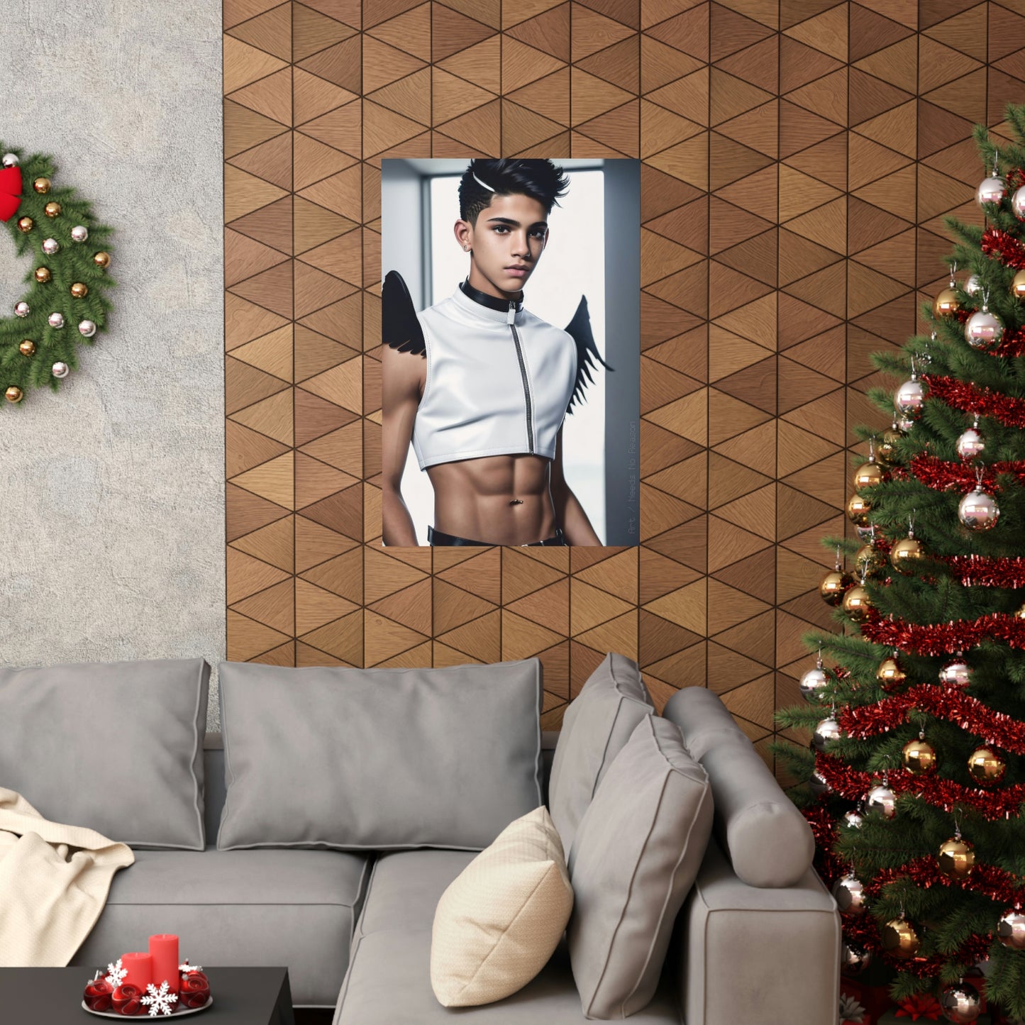 Angels Have No Limits - Poster Print, Home, Art, Youth