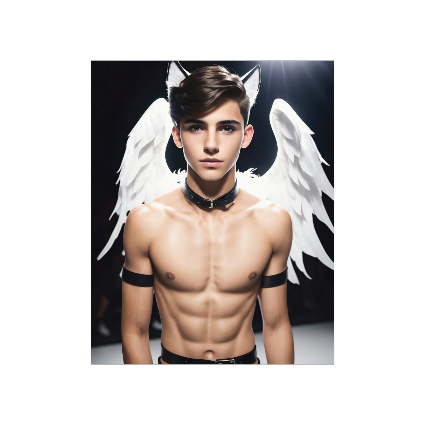 Angels Have No Gender - Poster Print, Home, Art, Youth