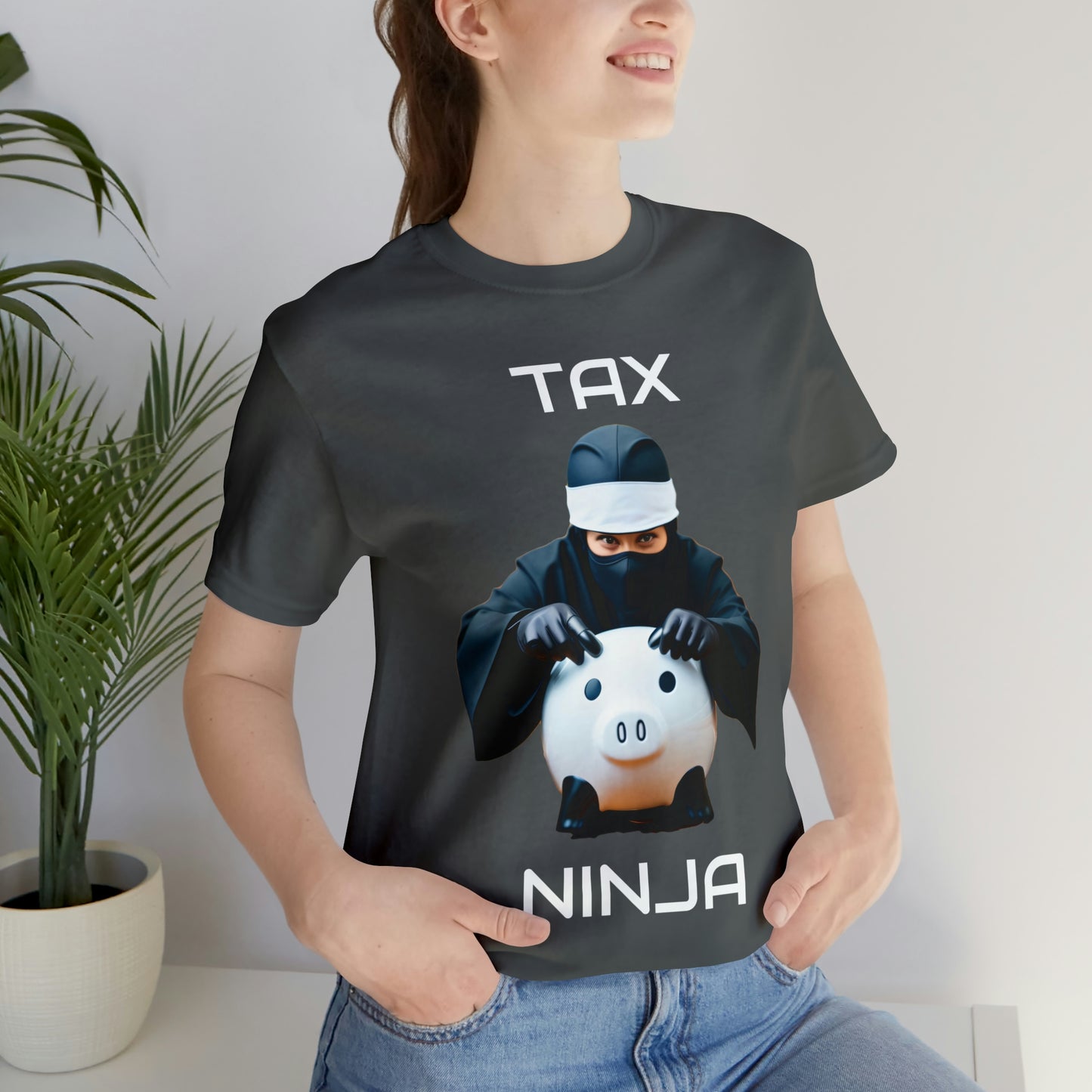 Tax Ninja - Master of Deduction - Unisex Multi-color Jersey Short Sleeve Tee, Professional, Gift, Funny