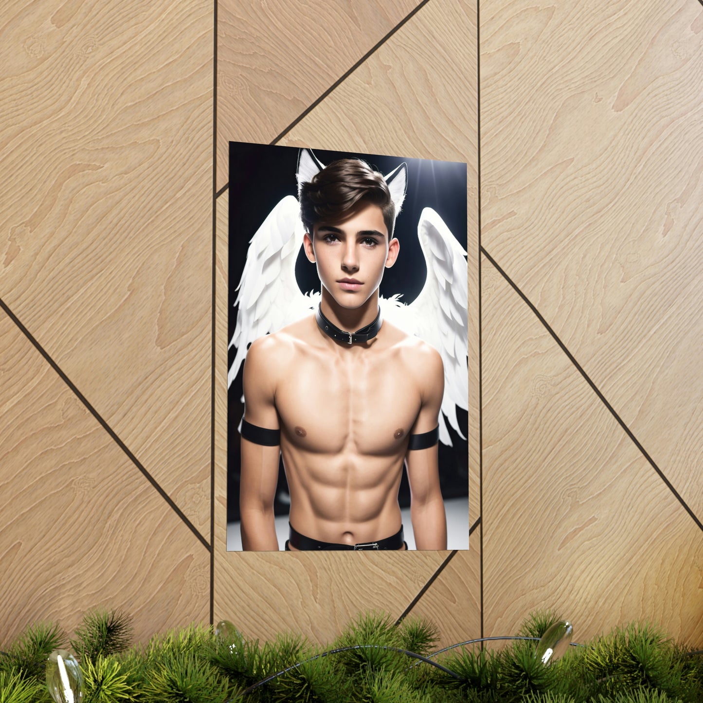 Angels Have No Gender - Poster Print, Home, Art, Youth