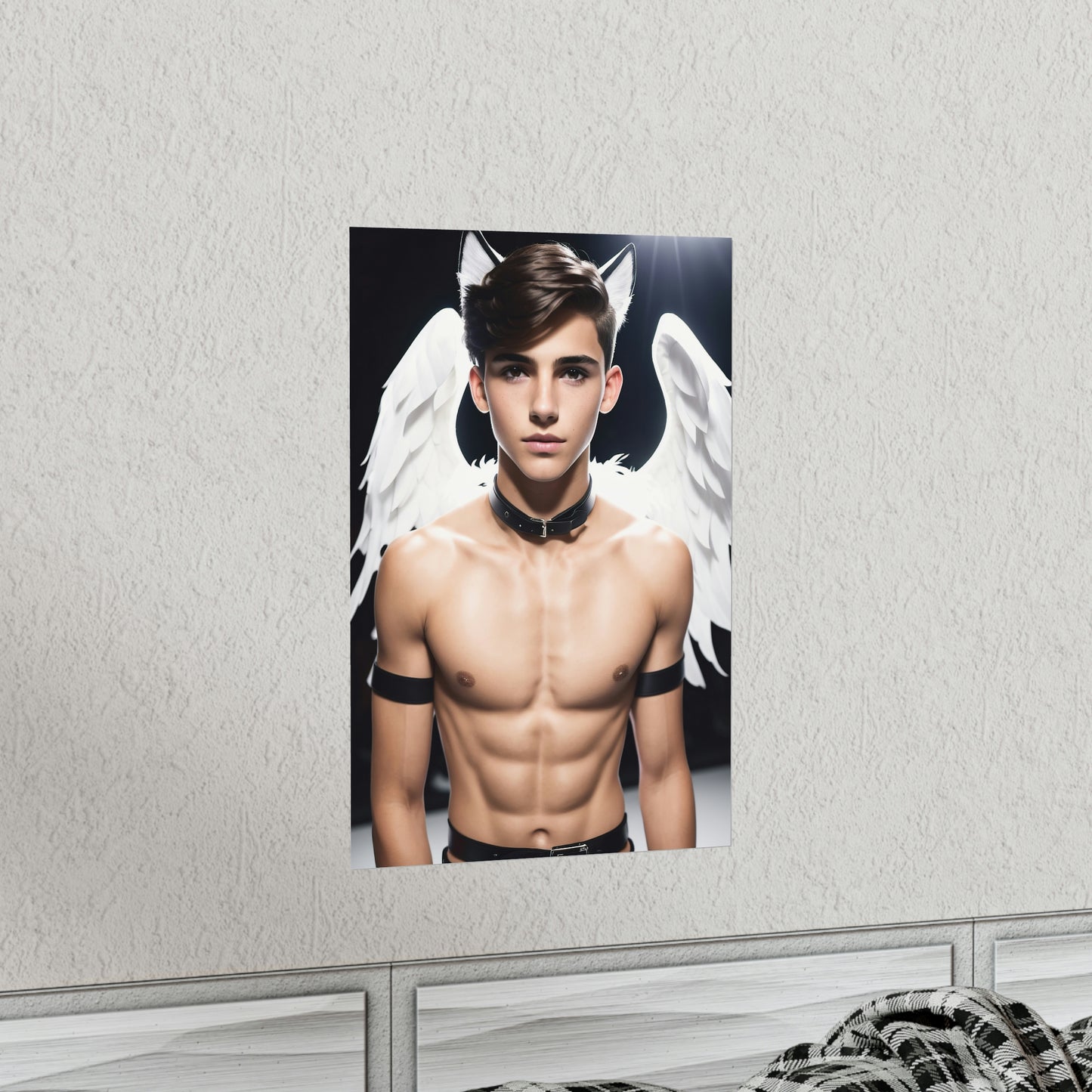 Angels Have No Gender - Poster Print, Home, Art, Youth