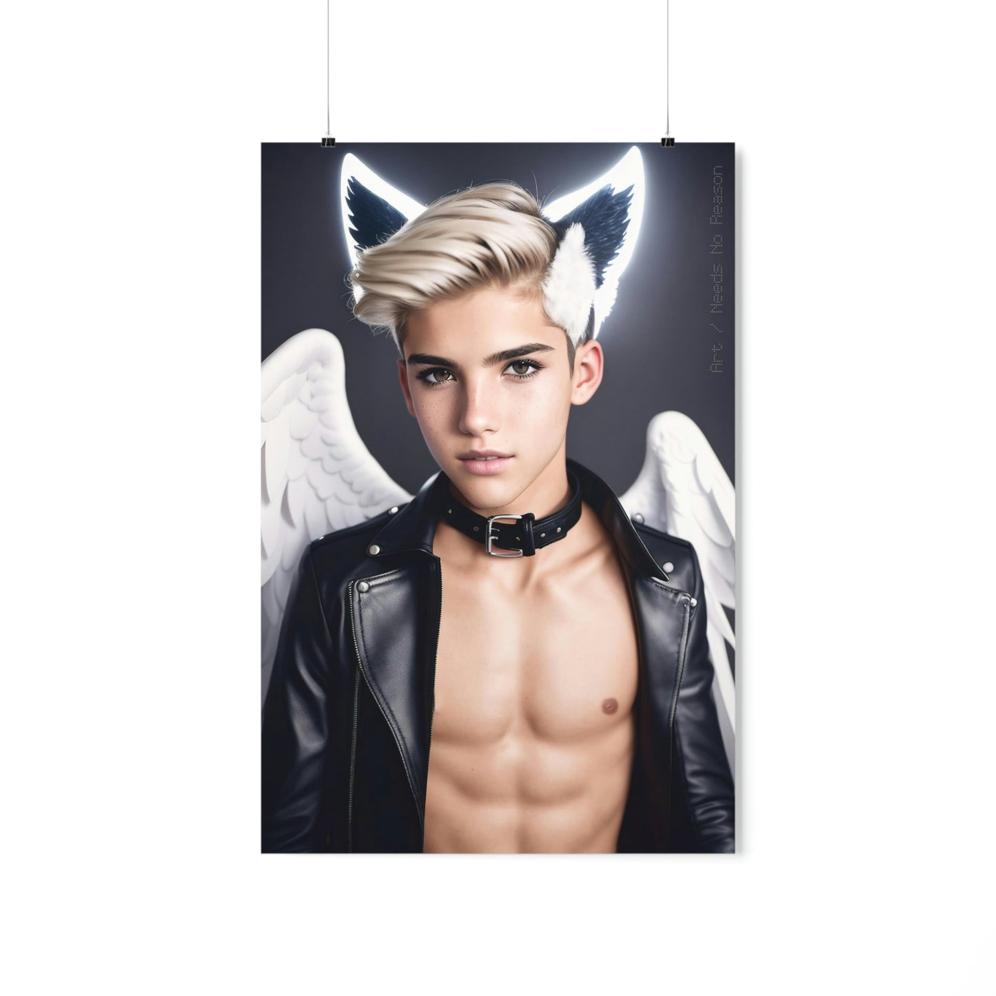 Angels Have No Age - Poster Print, Home, Art, Youth