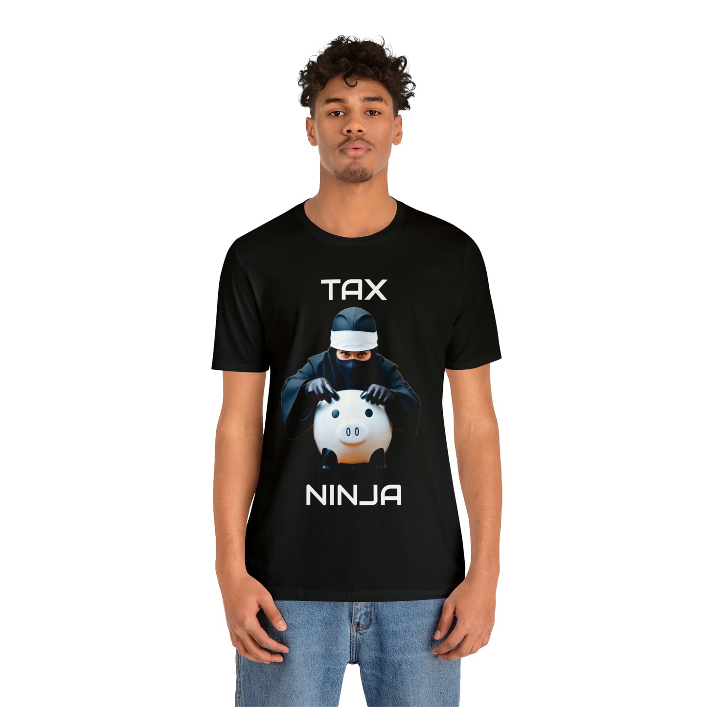 Tax Ninja - Master of Deduction - Unisex Multi-color Jersey Short Sleeve Tee, Professional, Gift, Funny