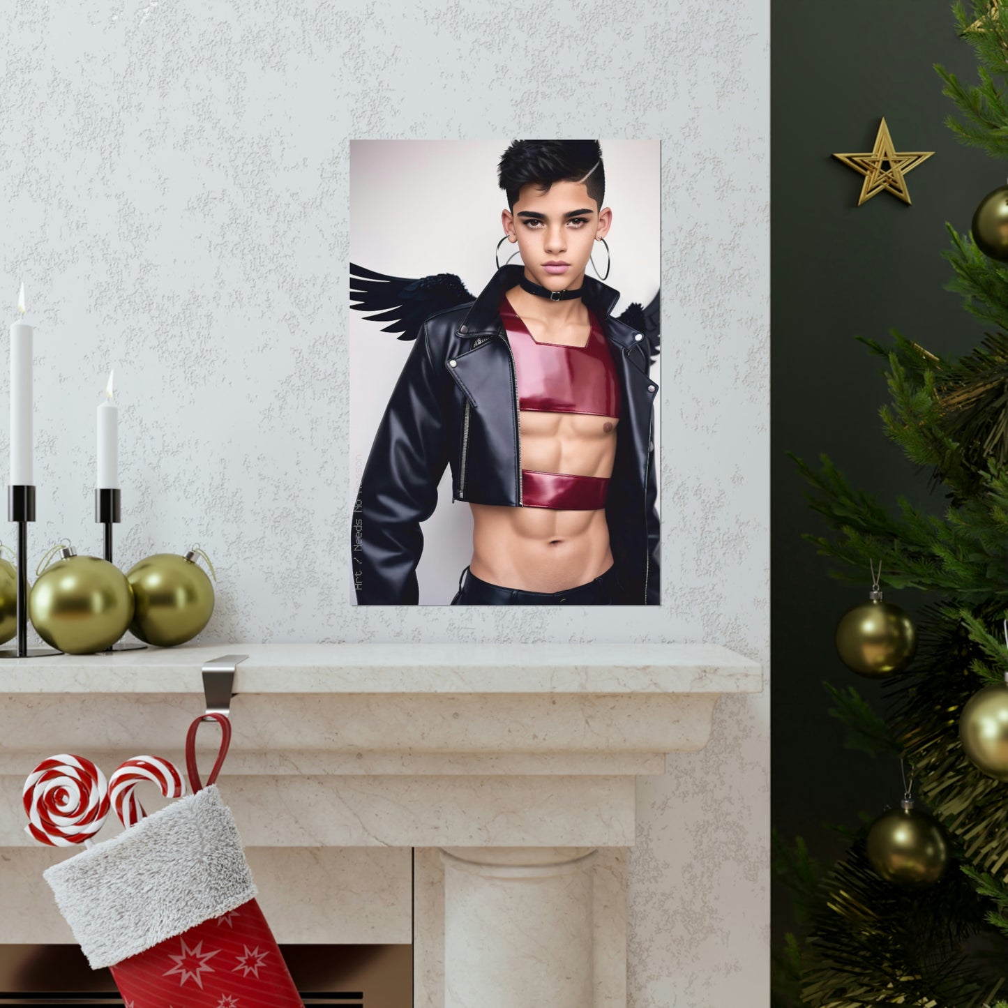 Angels Have No Race - Poster Print, Home, Art, Youth