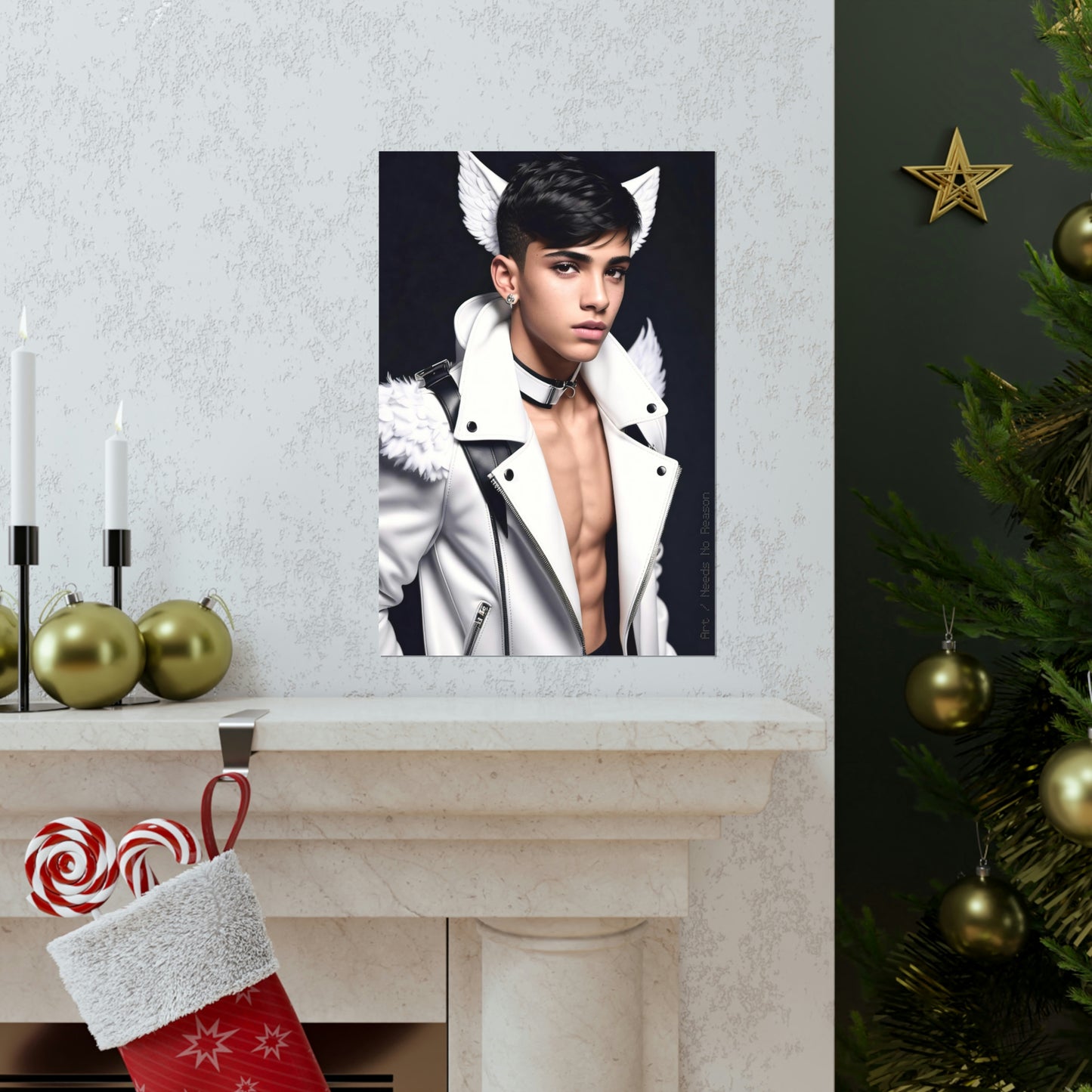 Angels Have No Color - Poster Print, Home, Art, Youth