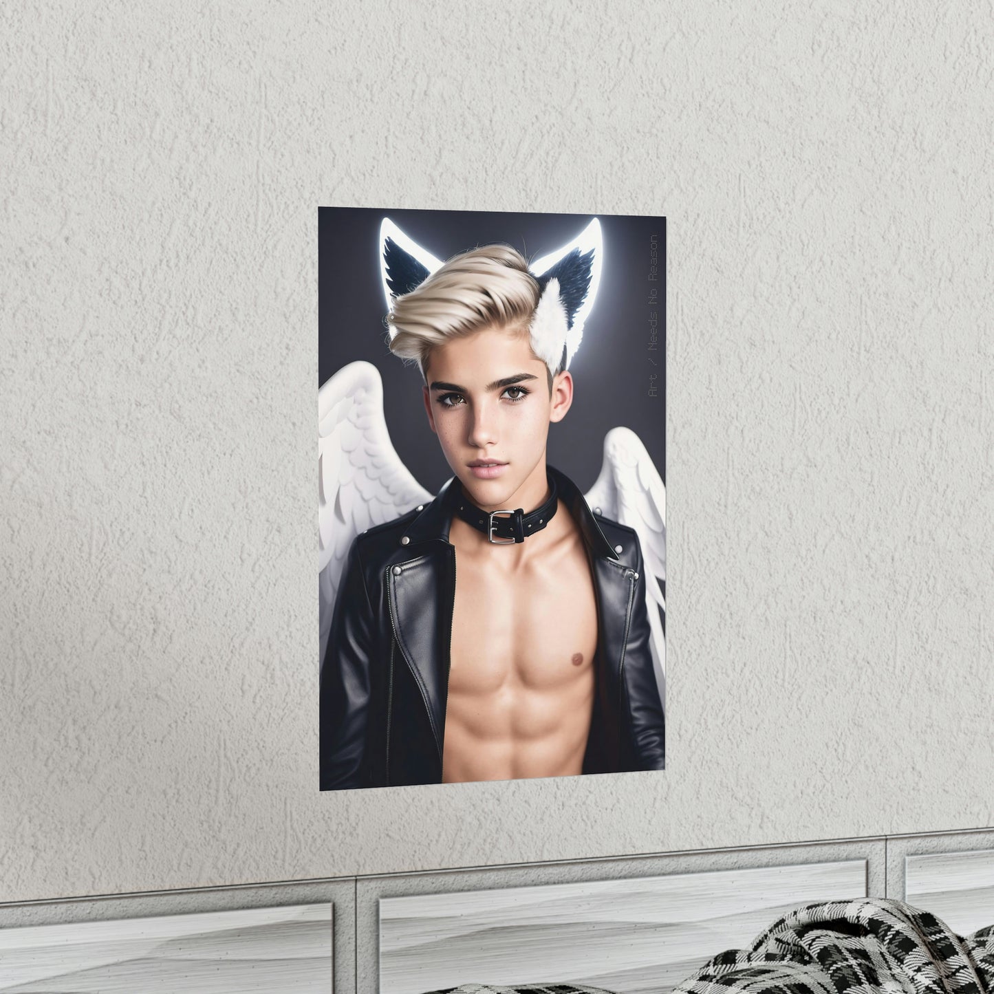 Angels Have No Age - Poster Print, Home, Art, Youth