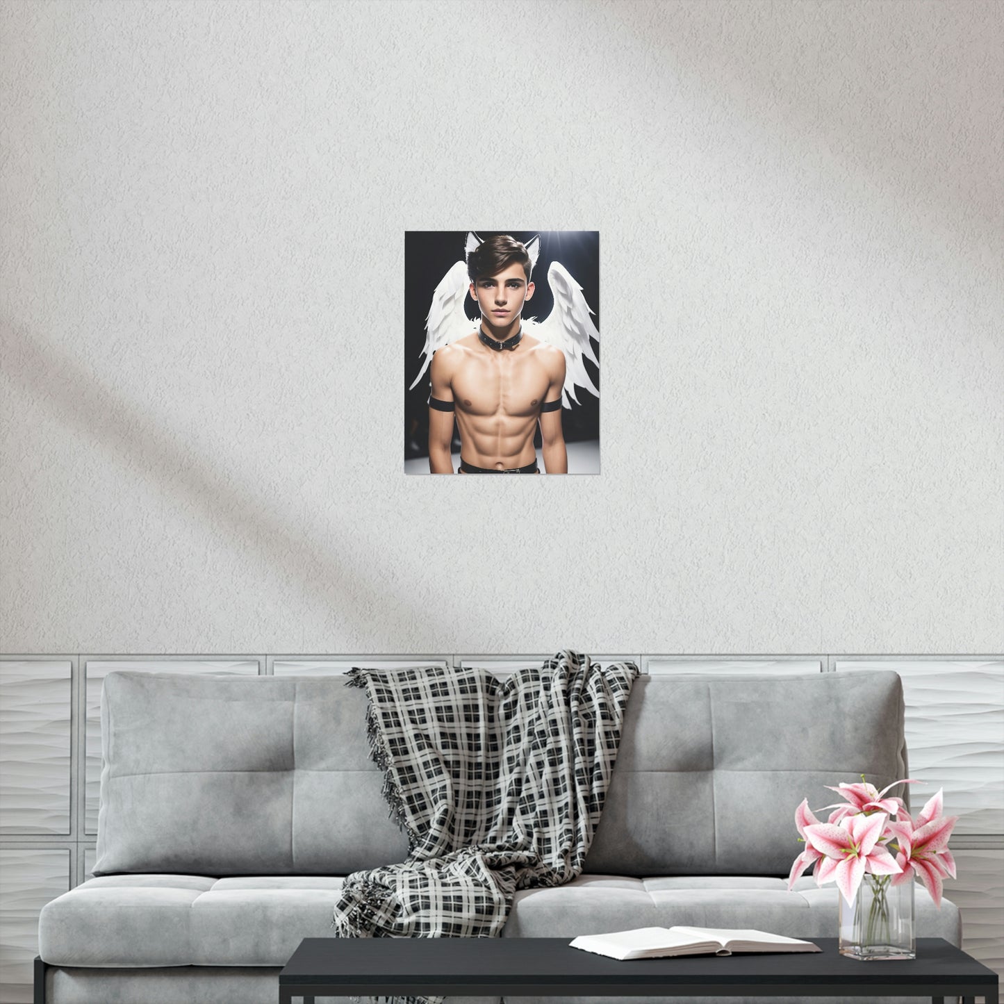 Angels Have No Gender - Poster Print, Home, Art, Youth