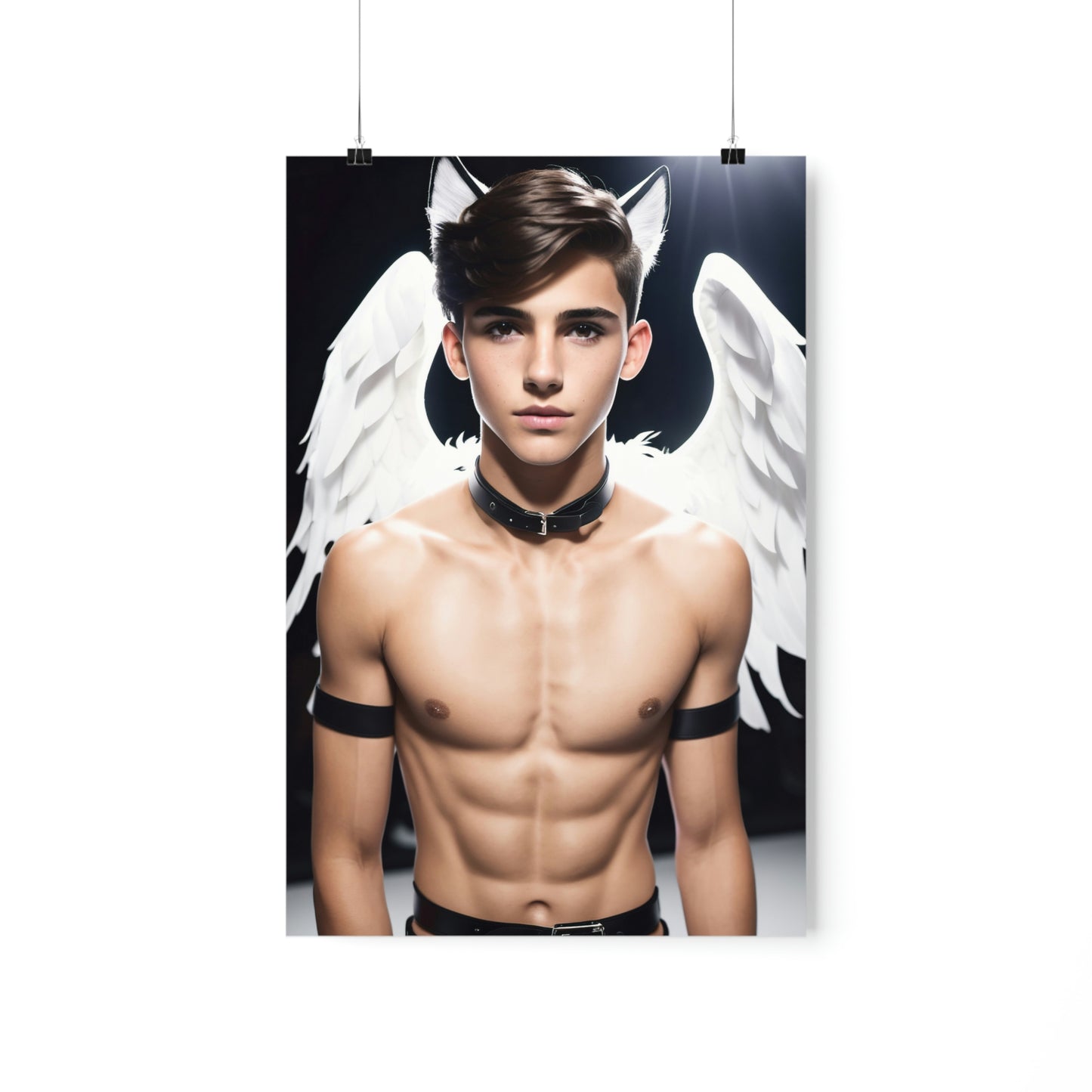 Angels Have No Gender - Poster Print, Home, Art, Youth