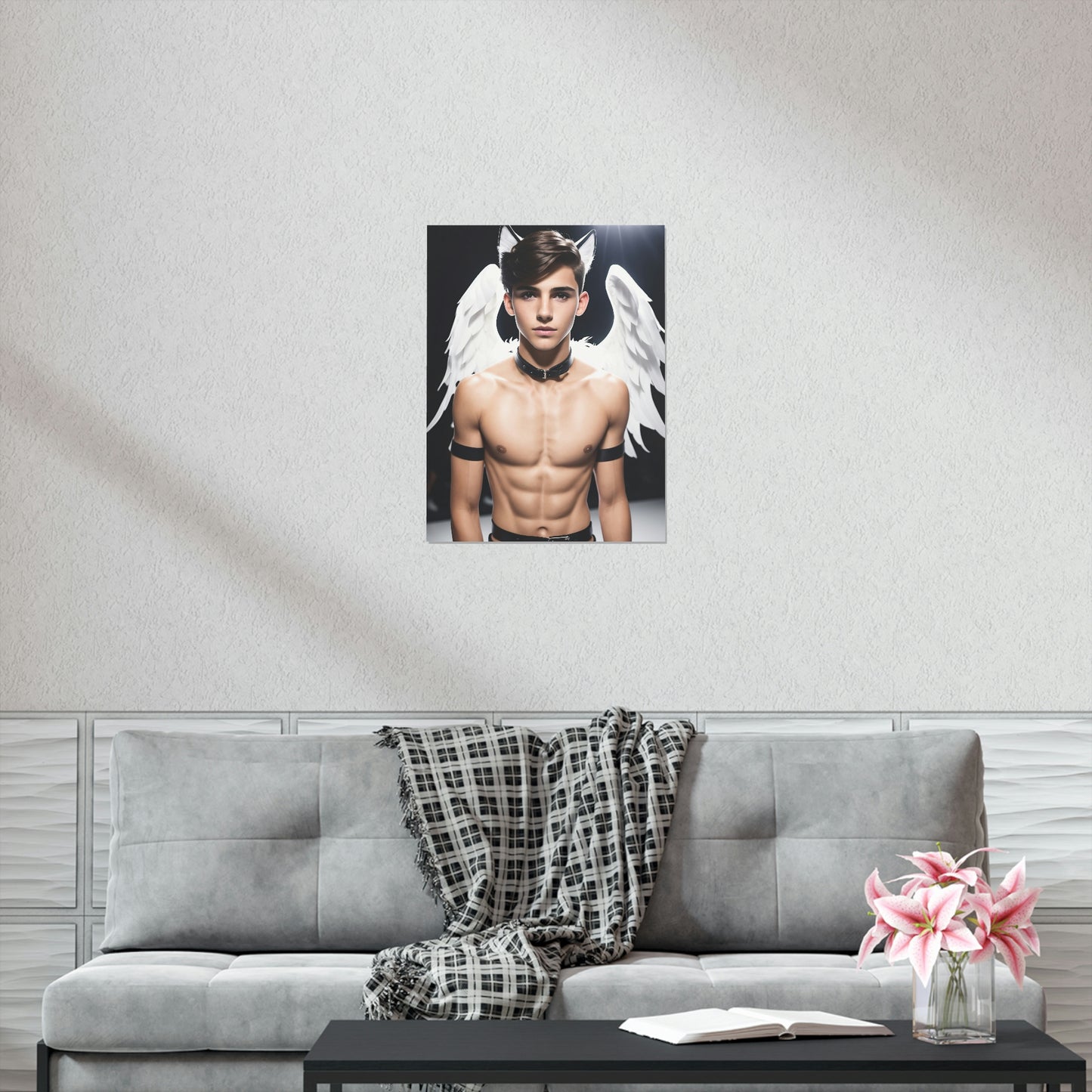 Angels Have No Gender - Poster Print, Home, Art, Youth