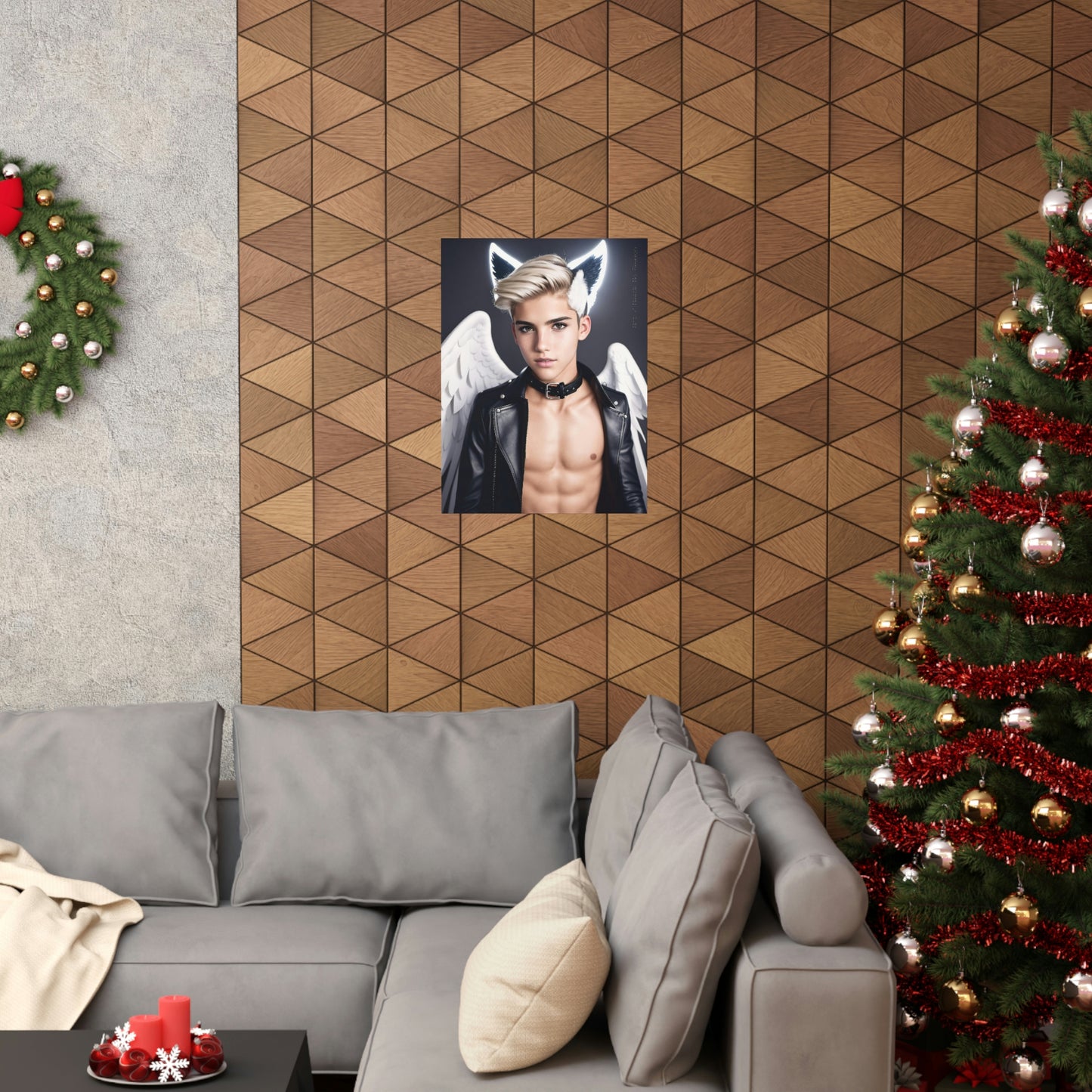 Angels Have No Age - Poster Print, Home, Art, Youth