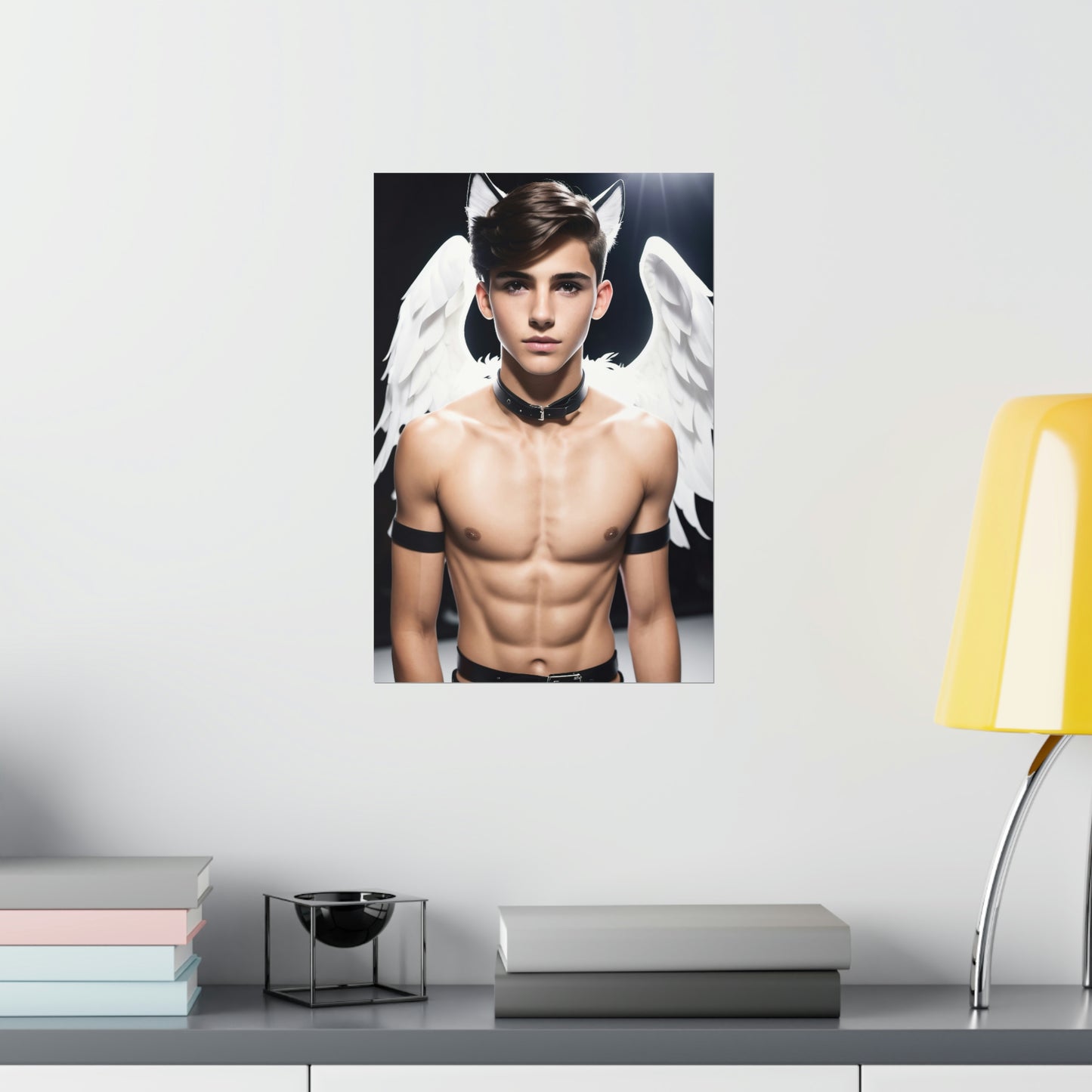 Angels Have No Gender - Poster Print, Home, Art, Youth