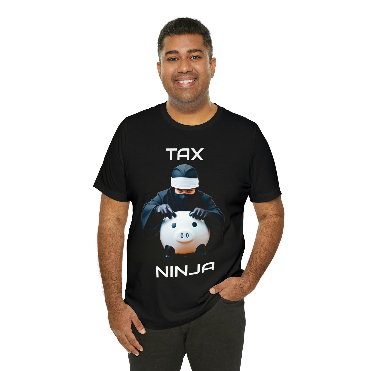 Tax Ninja - Master of Deduction - Unisex Multi-color Jersey Short Sleeve Tee, Professional, Gift, Funny