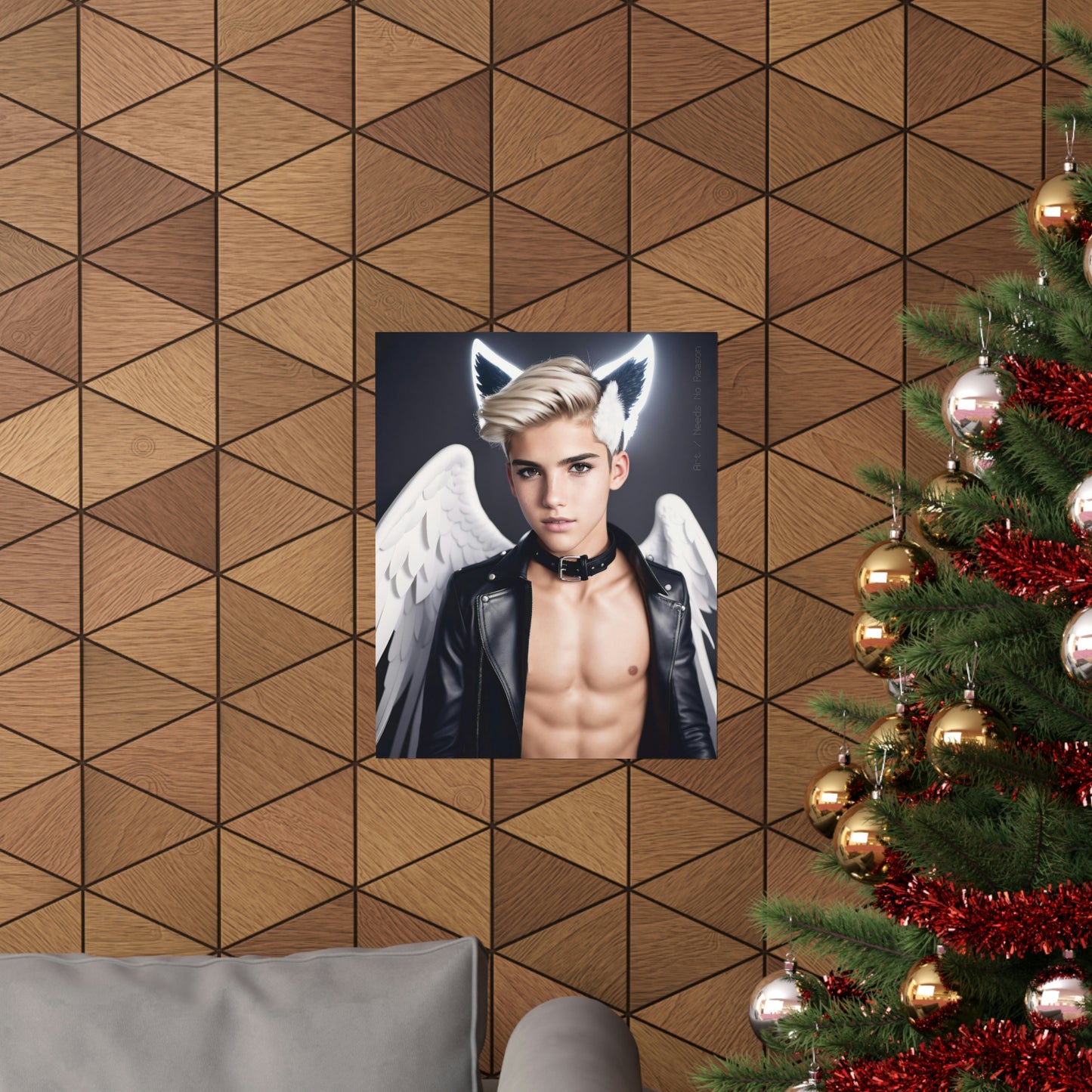 Angels Have No Age - Poster Print, Home, Art, Youth