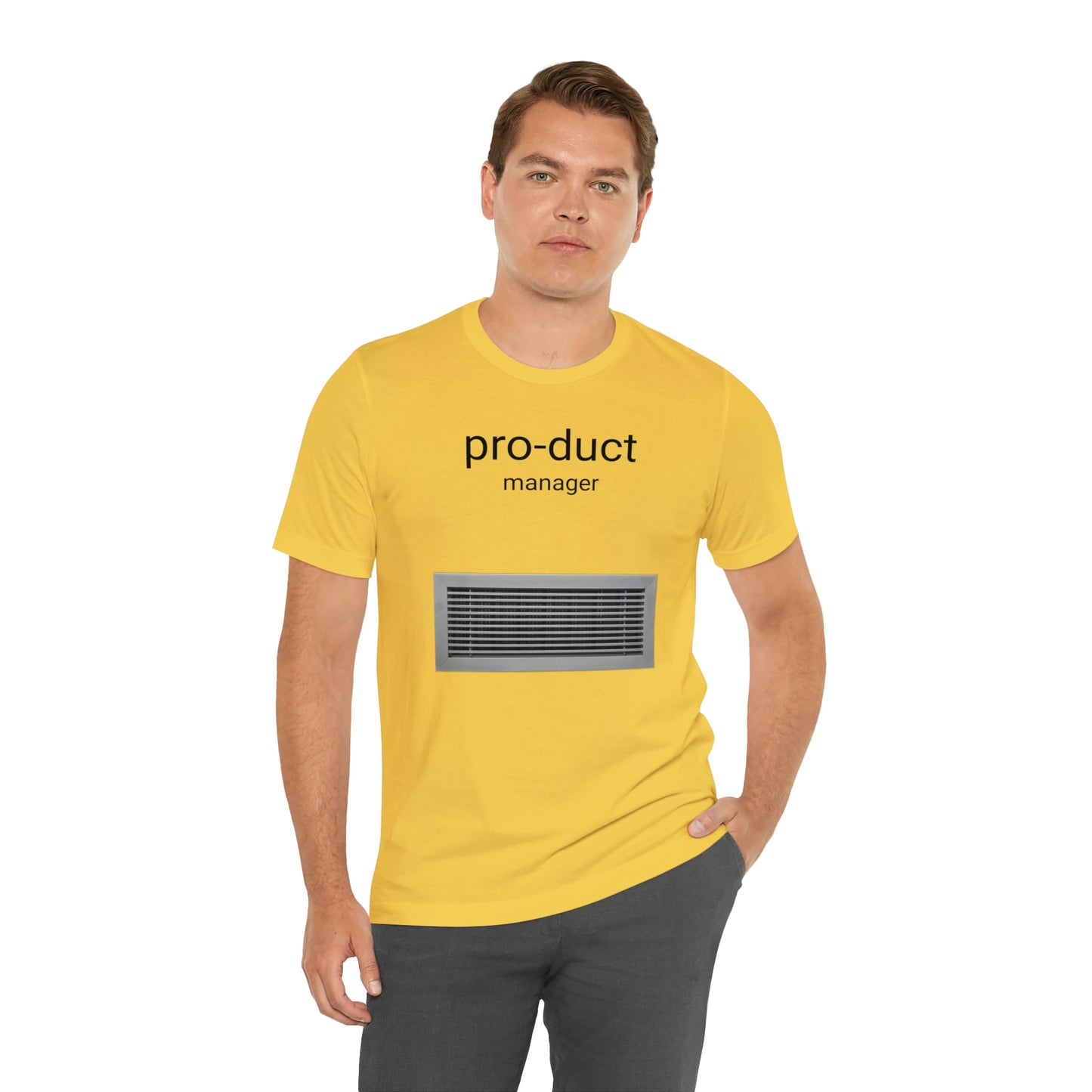 Pro-duct manager - shaping chaos into value one flow at a time - Unisex Multi-color Jersey Short Sleeve Tee, Professional, Gift, Funny