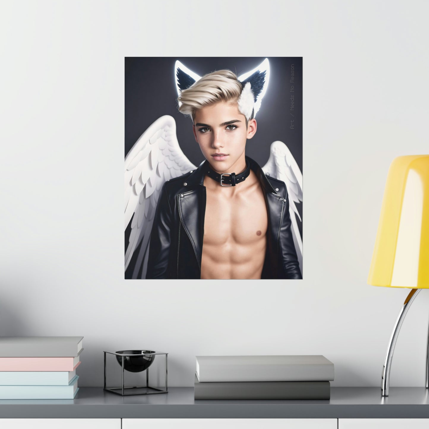 Angels Have No Age - Poster Print, Home, Art, Youth