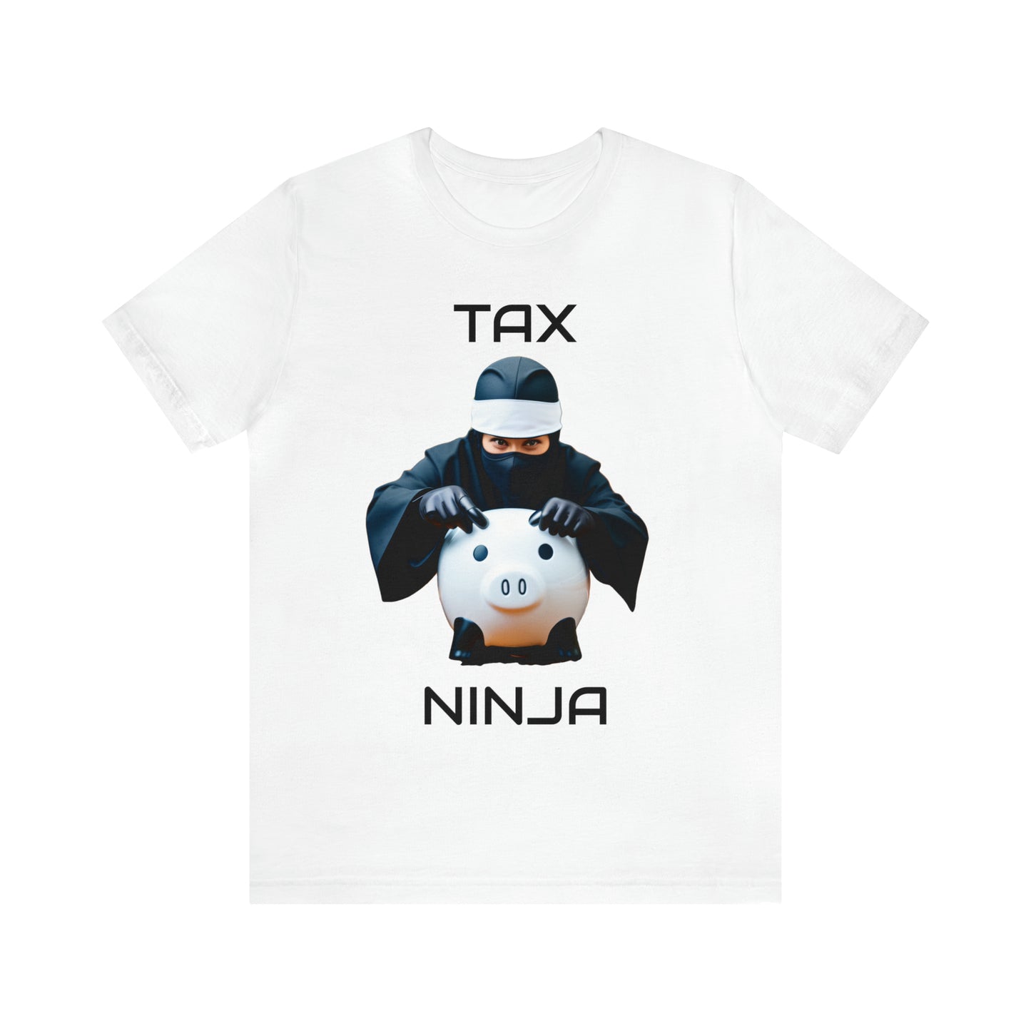 Tax Ninja - Master of Deduction - Unisex Multi-color Jersey Short Sleeve Tee, Professional, Gift, Funny