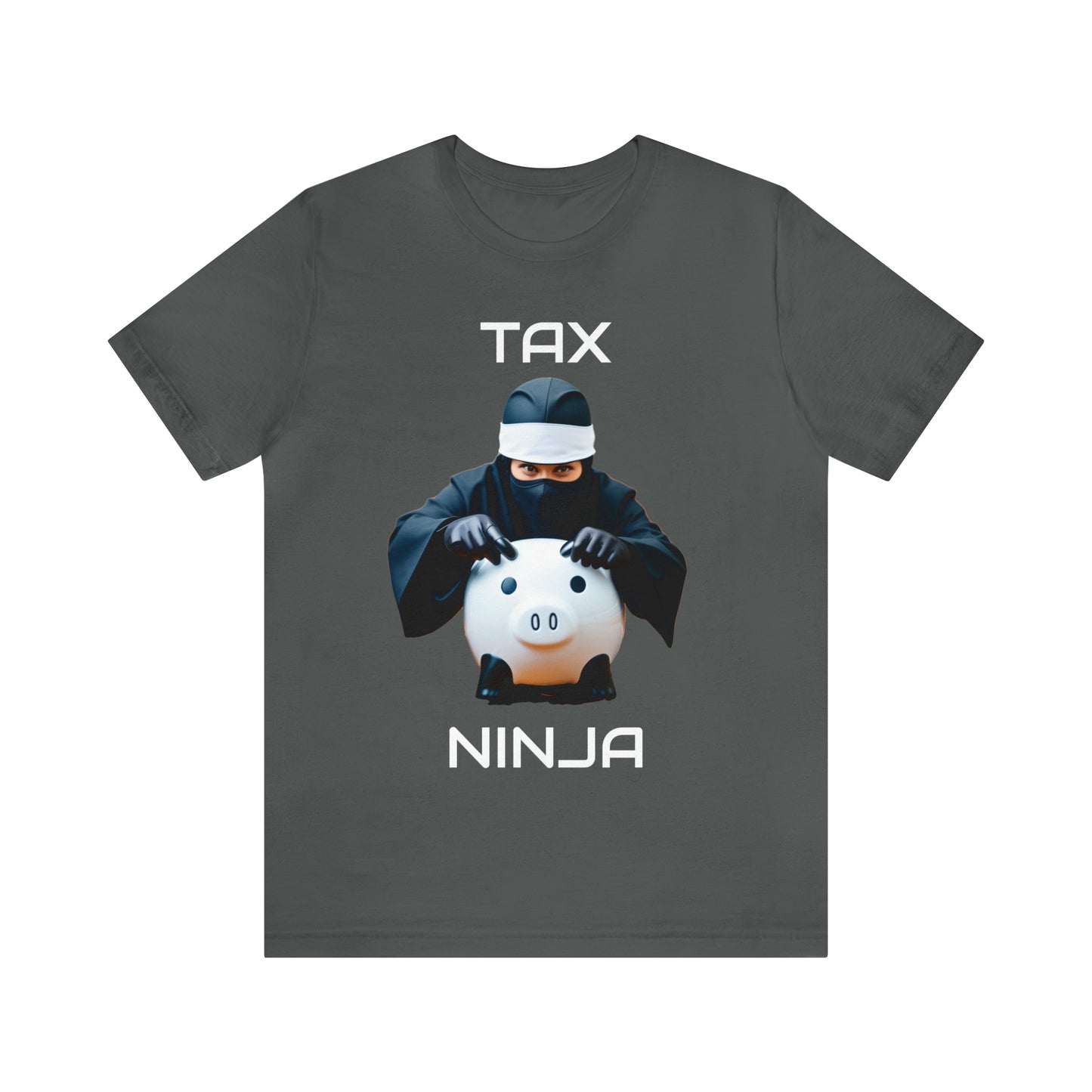 Tax Ninja - Master of Deduction - Unisex Multi-color Jersey Short Sleeve Tee, Professional, Gift, Funny