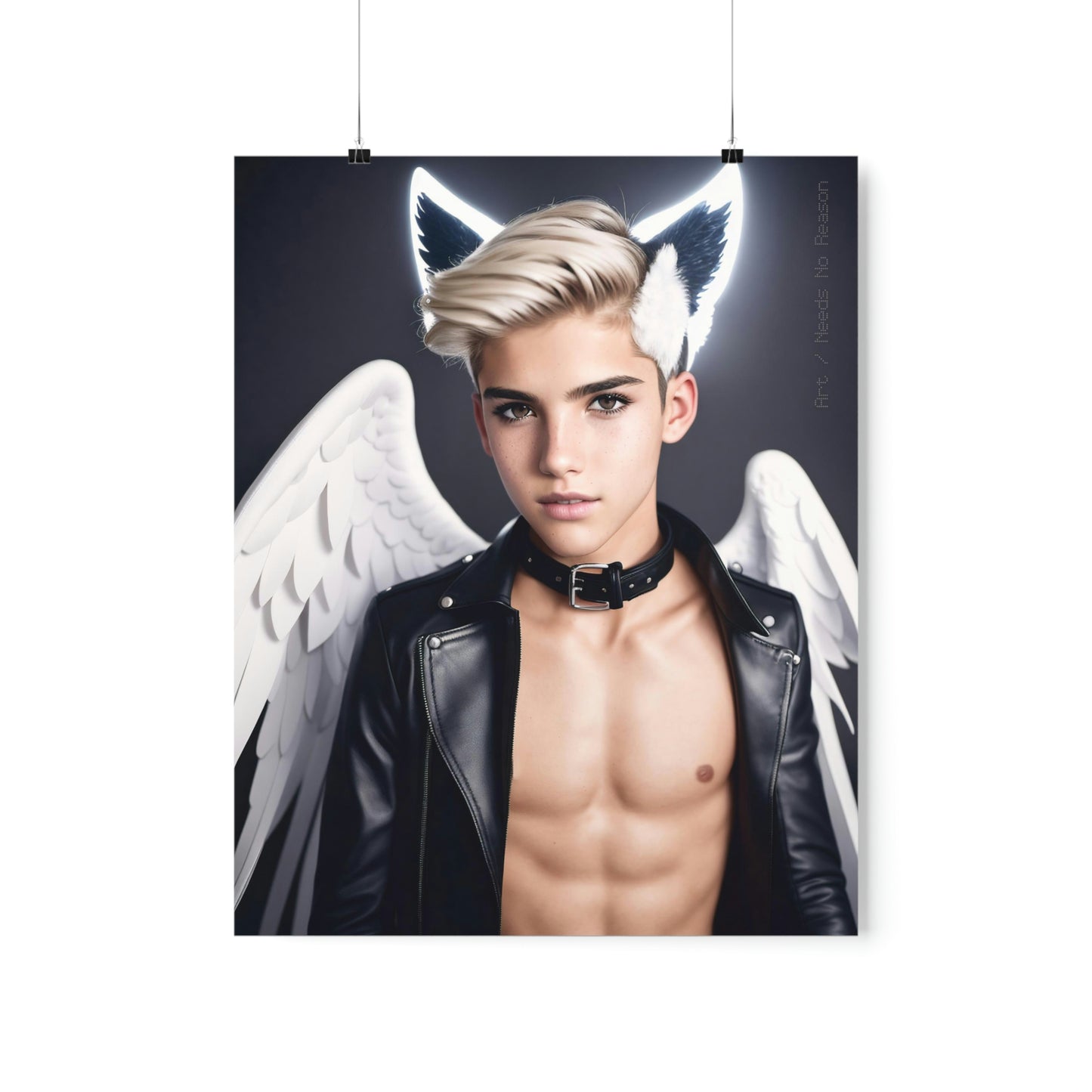 Angels Have No Age - Poster Print, Home, Art, Youth