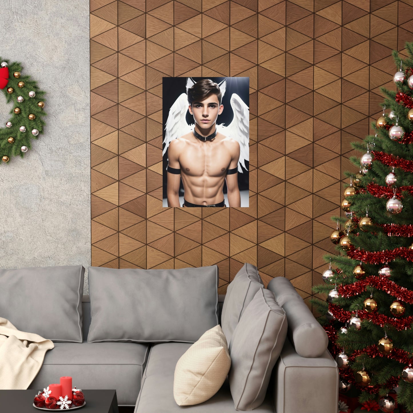 Angels Have No Gender - Poster Print, Home, Art, Youth