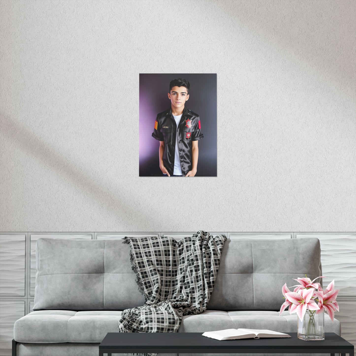 Fight the Fire, Save the Lives - Poster Print, Home, Inspirational Art, Profession, Life Mission, Youth