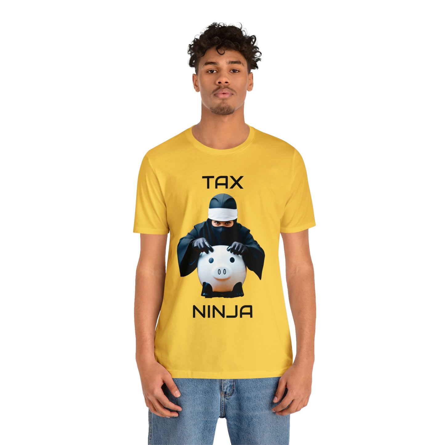 Tax Ninja - Master of Deduction - Unisex Multi-color Jersey Short Sleeve Tee, Professional, Gift, Funny