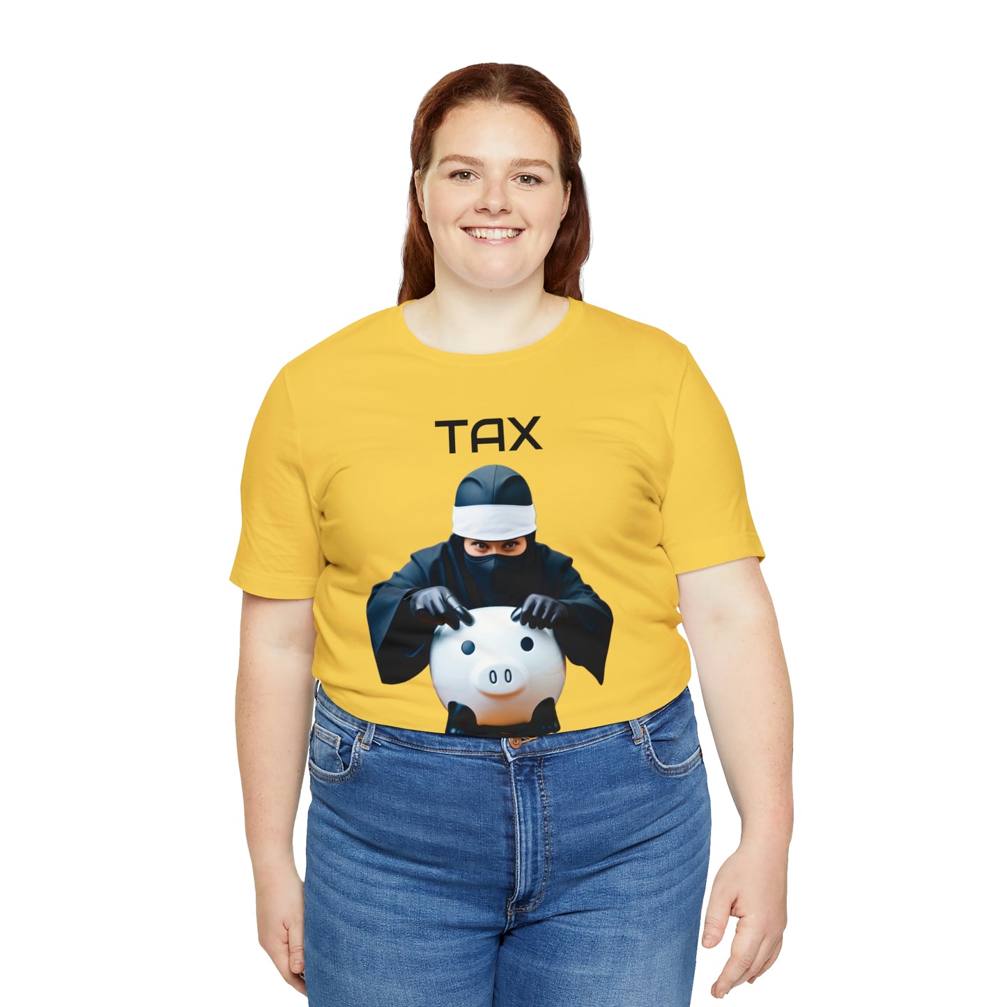 Tax Ninja - Master of Deduction - Unisex Multi-color Jersey Short Sleeve Tee, Professional, Gift, Funny