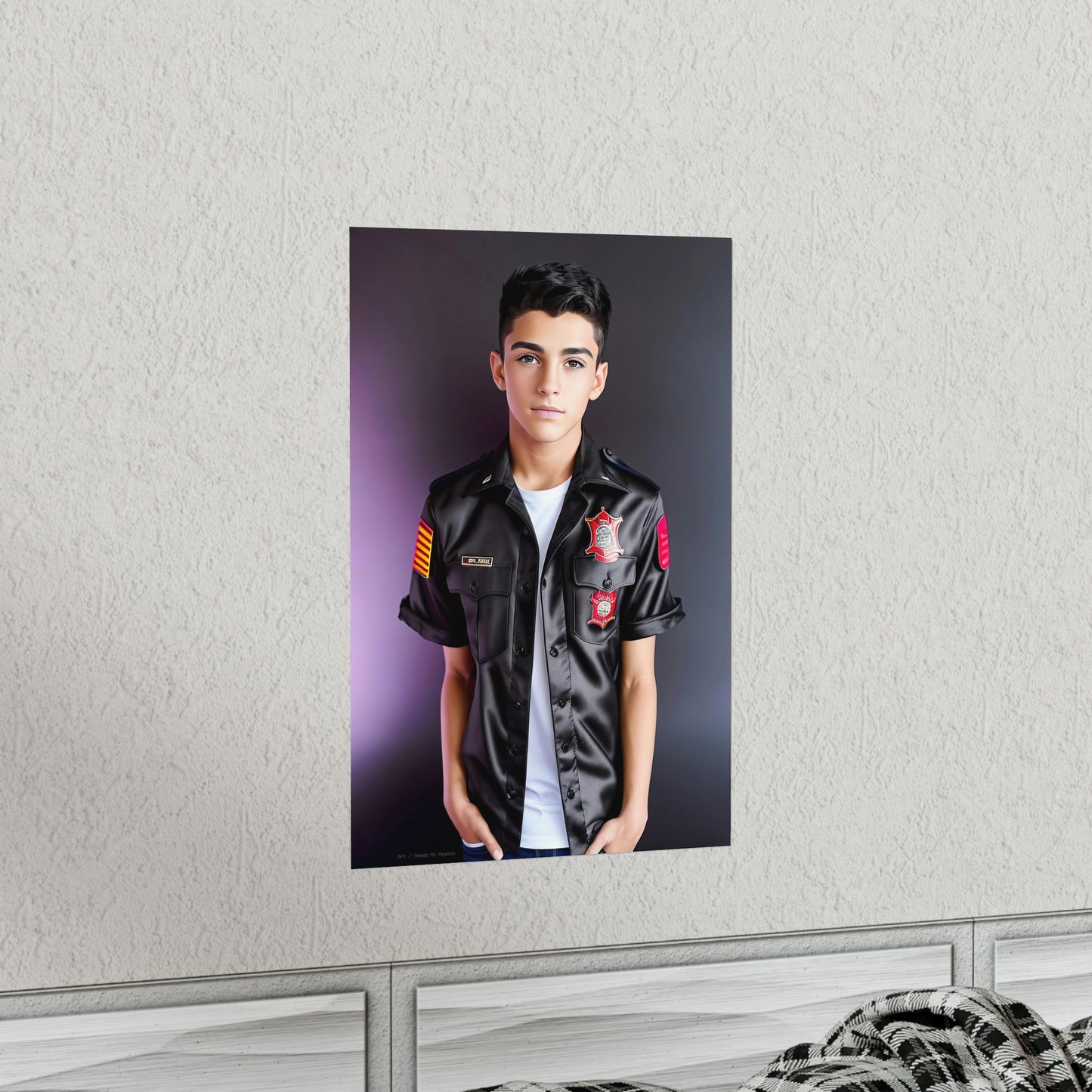 Fight the Fire, Save the Lives - Poster Print, Home, Inspirational Art, Profession, Life Mission, Youth