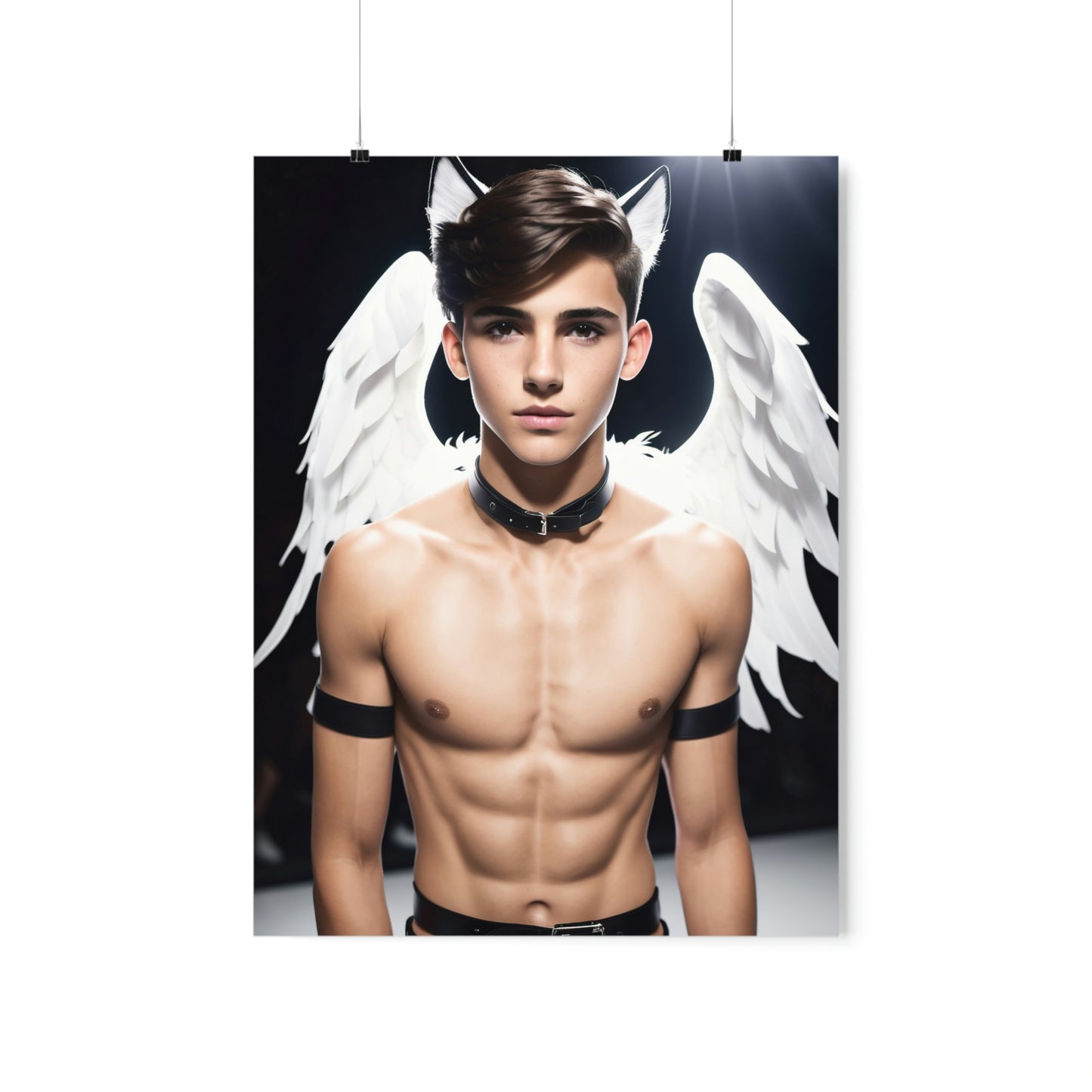 Angels Have No Gender - Poster Print, Home, Art, Youth