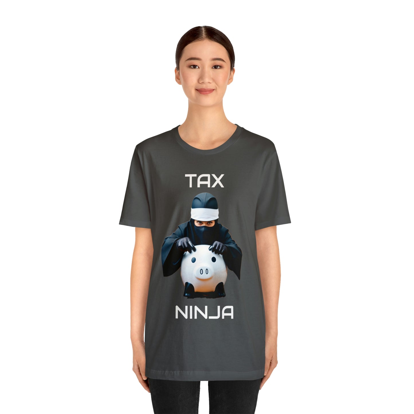 Tax Ninja - Master of Deduction - Unisex Multi-color Jersey Short Sleeve Tee, Professional, Gift, Funny